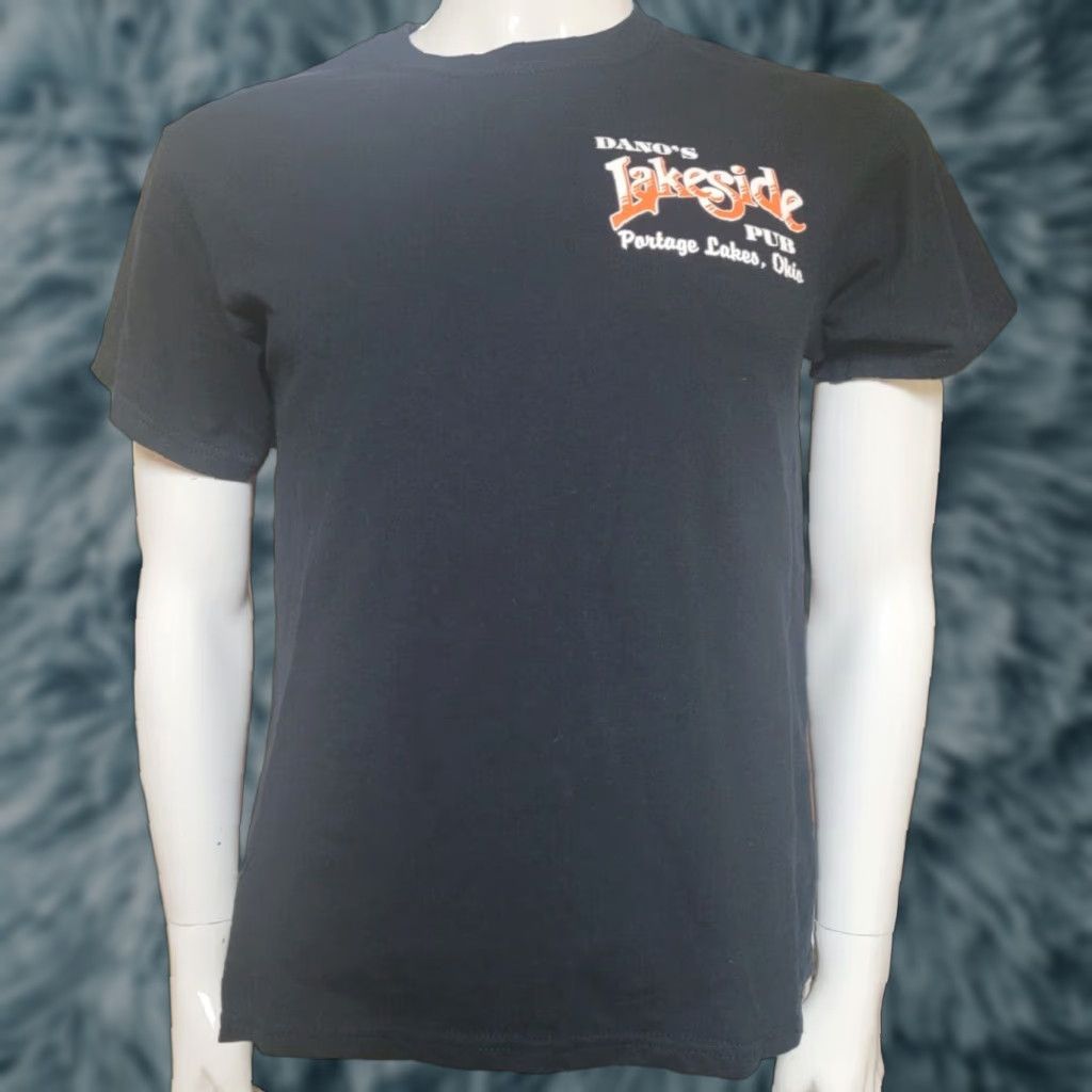Gildan Dano's Lakeside Pub Portage Lakes OH T Shirt Small Biker Dive Bar Ride Naked Size US S / EU 44-46 / 1 - 1 Thumbnail