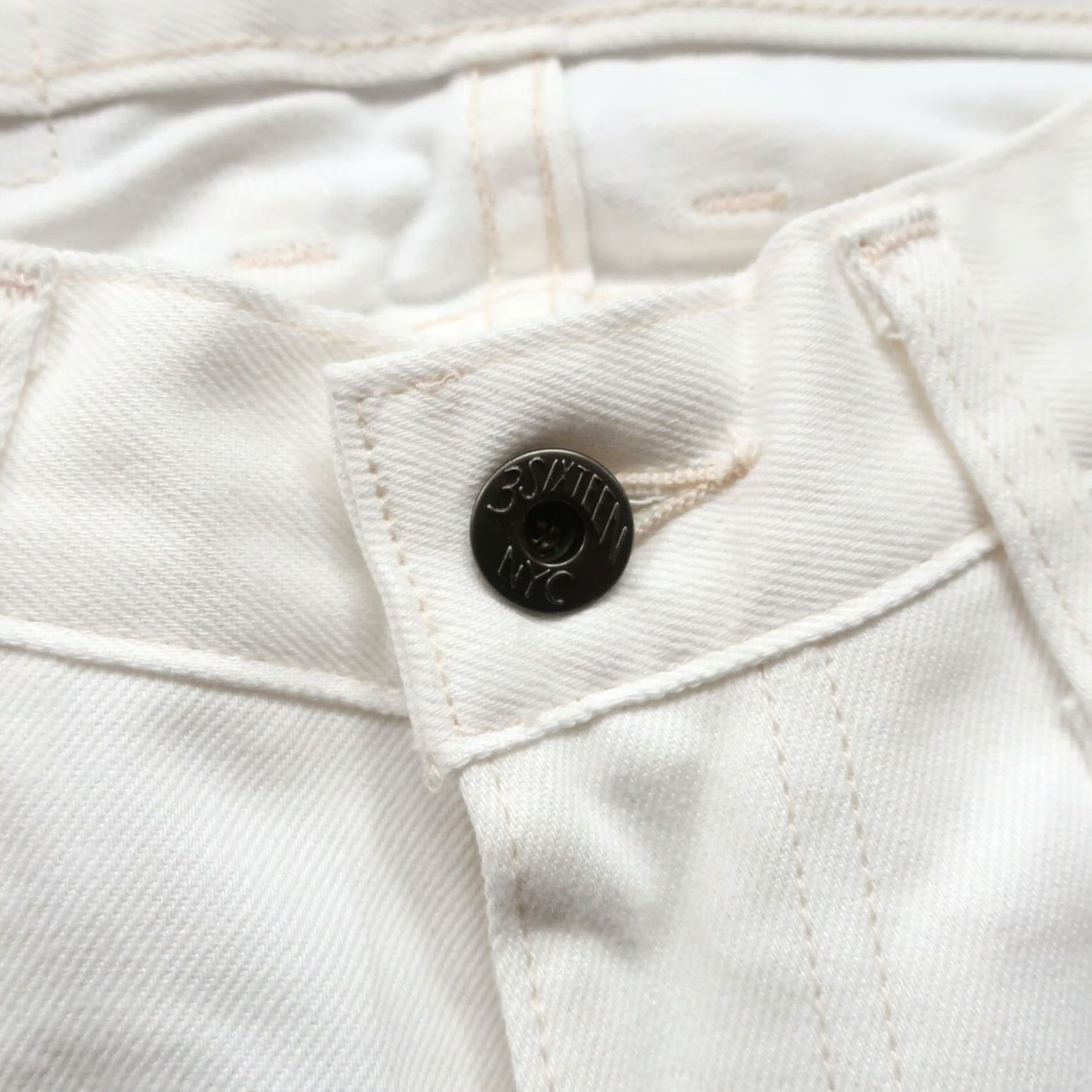 3sixteen 3sixteen 577BSP Womens Denim Jeans Skinny White 25 x 34 Jeans Womens Skinny White 25 34 Size 42" / US 20 - 5 Thumbnail