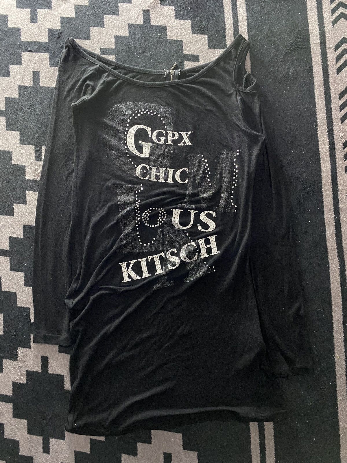 Hysteric Glamour × If Six Was Nine × Le Grande Bleu (L.G.B.) Ggpx glitter longsleeve tshirt Size US M / EU 48-50 / 2 - 1 Thumbnail