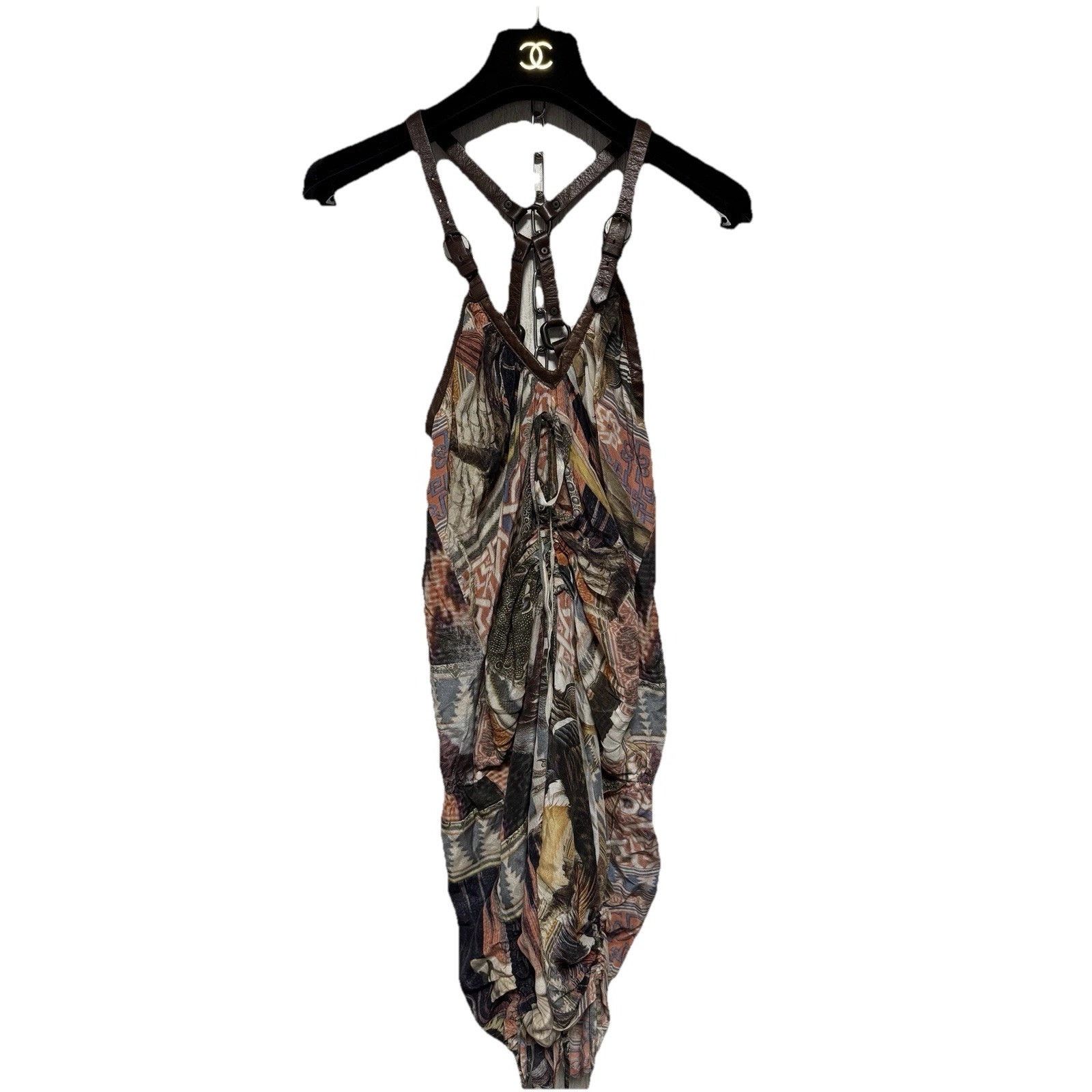 Allsaints All Saints Play suits 100% Silk and Leather Size 8 Size 30" / US 8 / IT 44 - 1 Thumbnail