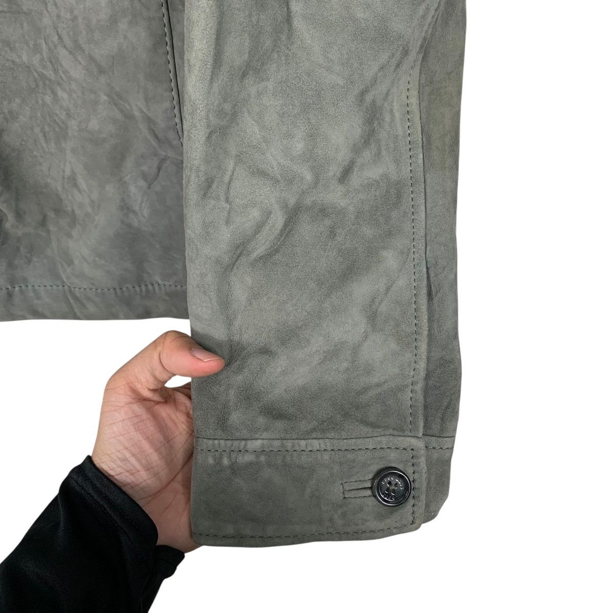 Hugo Boss Hugo Boss Suede Jacket Size US M / EU 48-50 / 2 - 13 Thumbnail