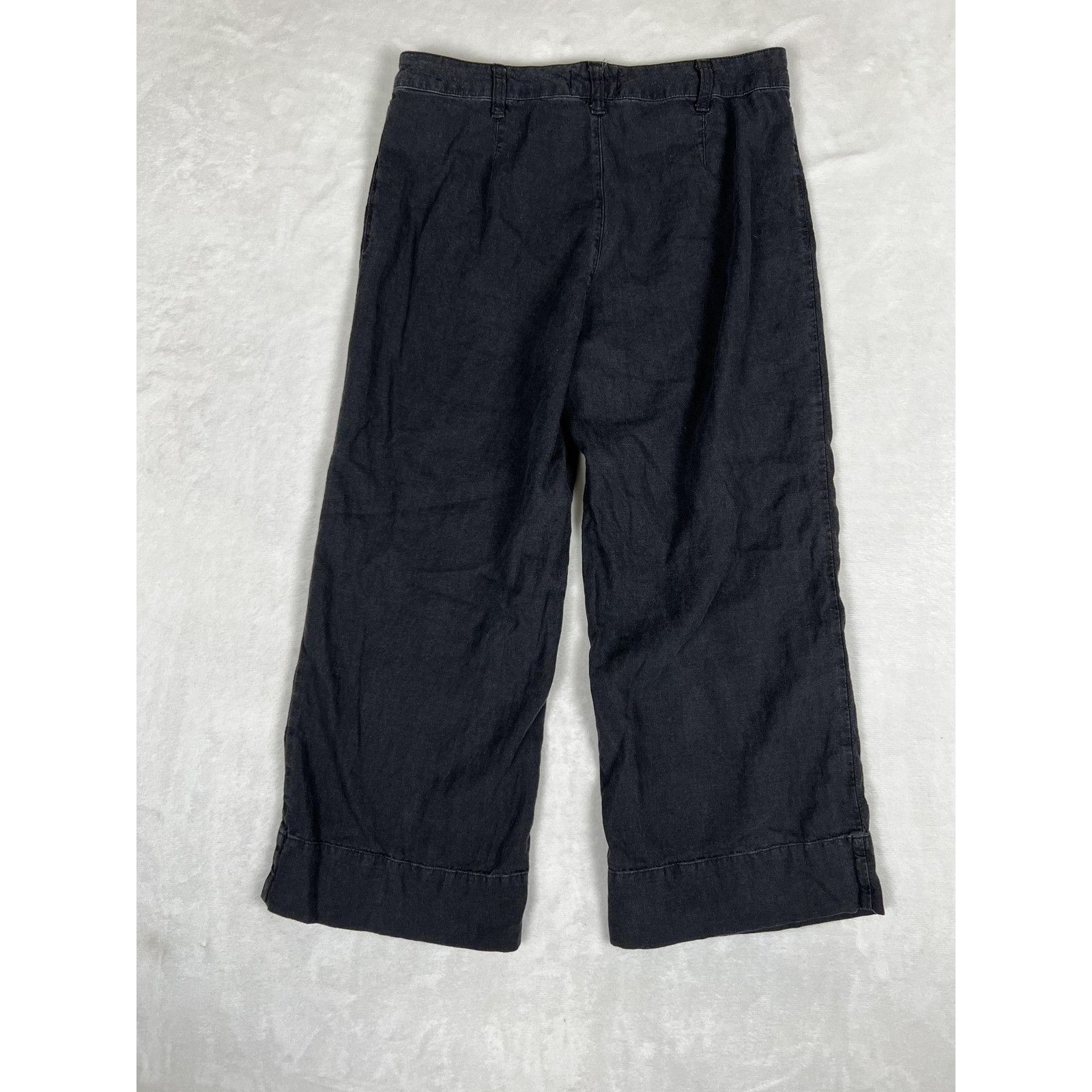 Abercrombie & Fitch Abercrombie & Fitch Pants Womens 10 Black Annie High Rise Wi Size 30" / US 8 / IT 44 - 6 Thumbnail