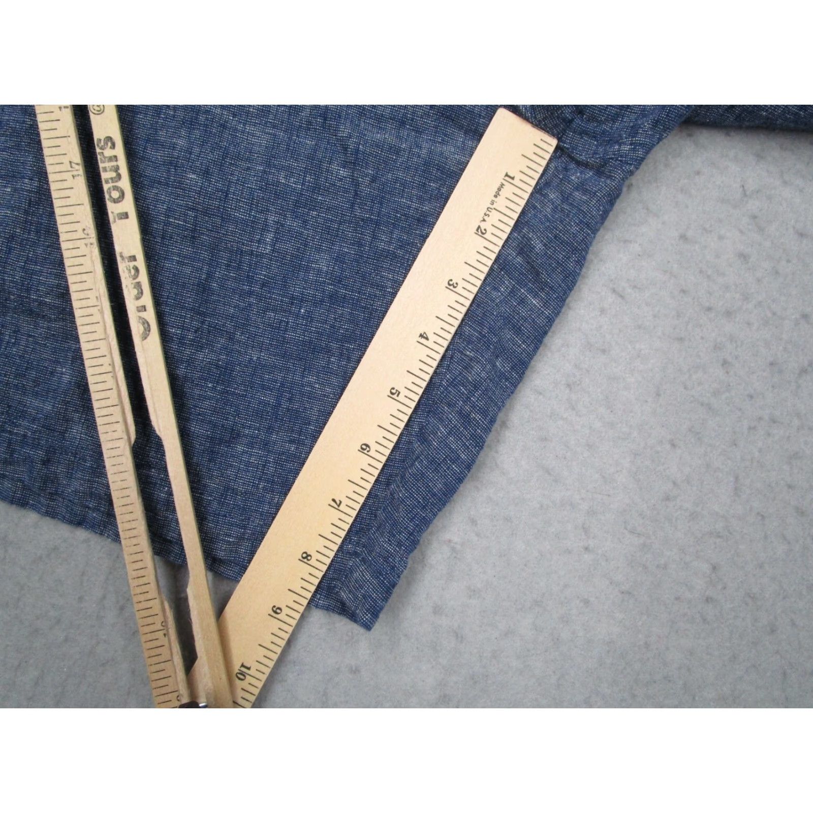 Quiksilver Quiksilver Waterman Shorts Mens 32 Blue Linen Blend Casual Beach 8" Golf Size US 32 / EU 48 - 3 Thumbnail