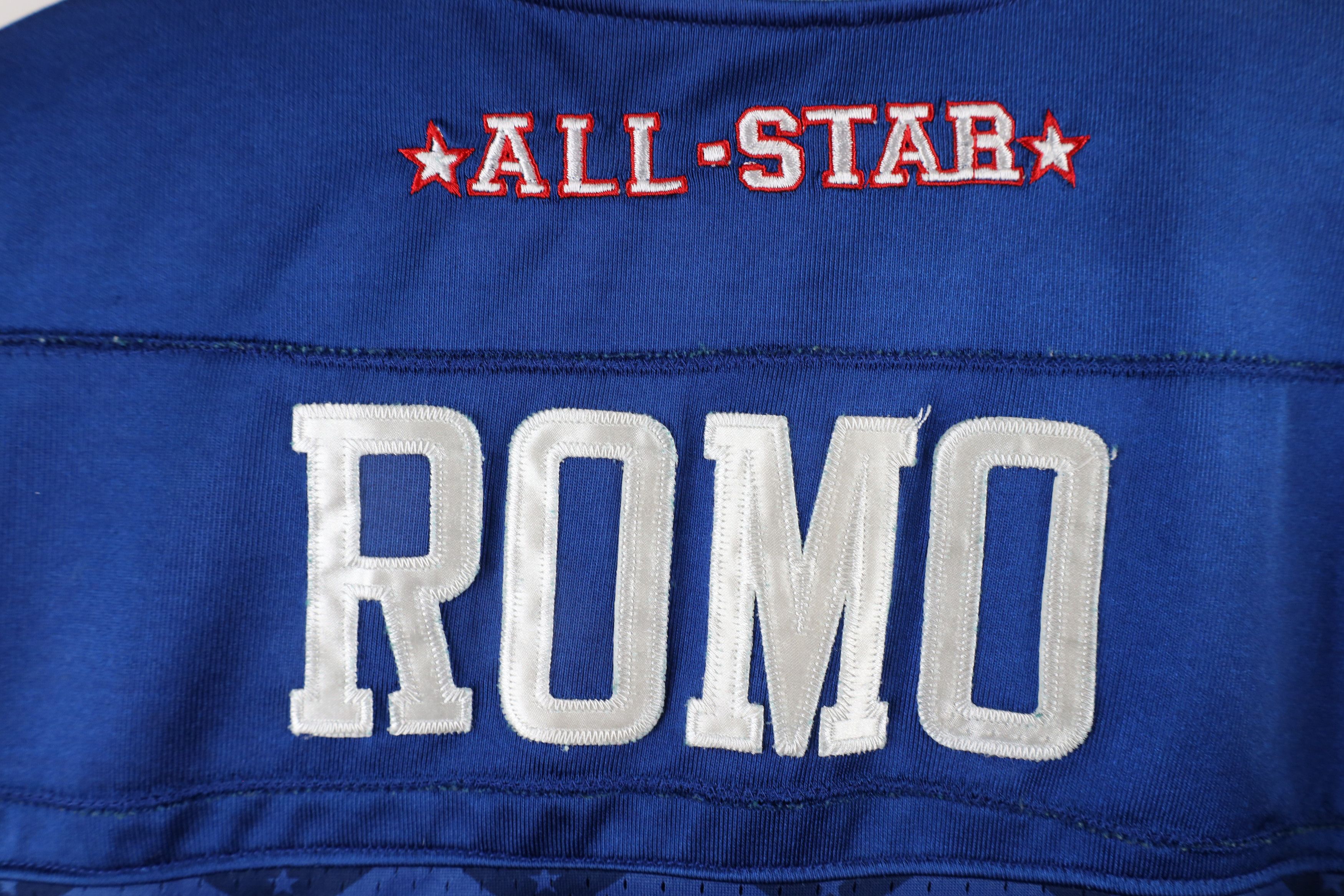 Reebok × Vintage Vintage Reebok Pro Bowl Tony Romo Football Jersey Blue #9 Size US XXL / EU 58 / 5 - 11 Thumbnail