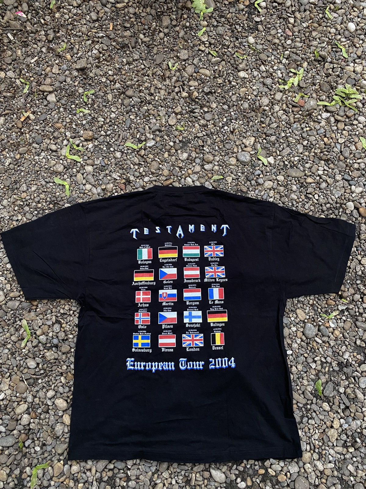 Band Tees × Vintage Vintage 2004 Testament Tour T-Shirt Size US XXL / EU 58 / 5 - 2 Thumbnail