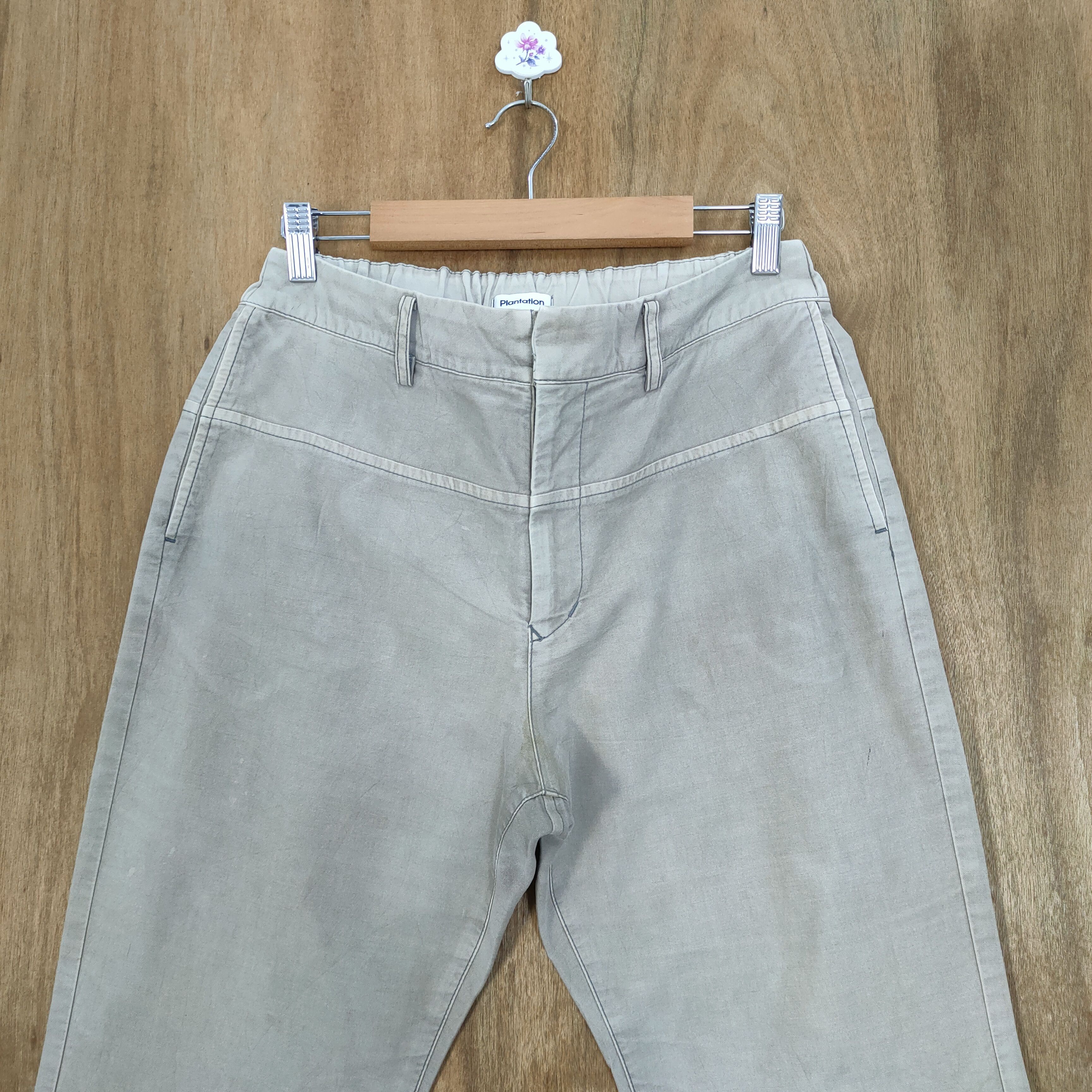 Issey Miyake PLANTATION BY ISSEY MIYAKE FADED BAGGY EASY PANTS Size US 29 - 3 Thumbnail