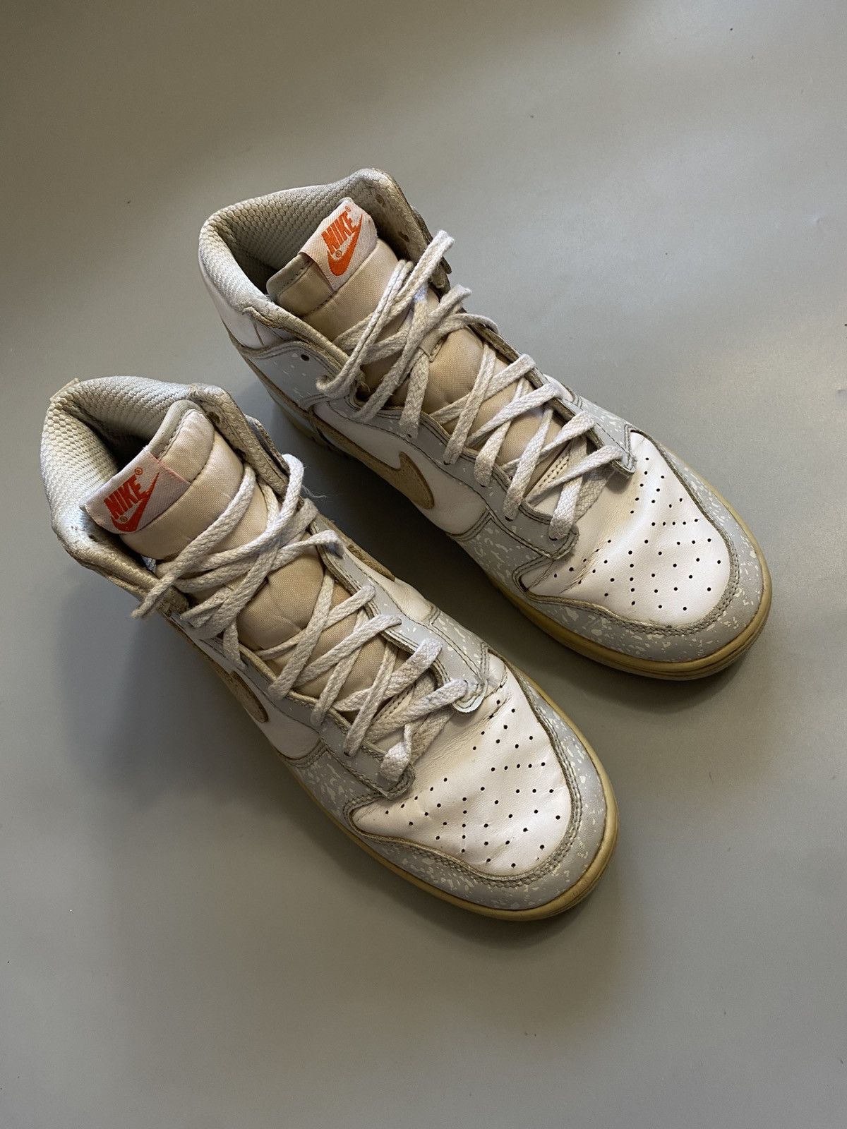Nike Nike Dunk High Retro shoes leather sneakers Size US 9.5 / EU 42-43 - 4 Thumbnail