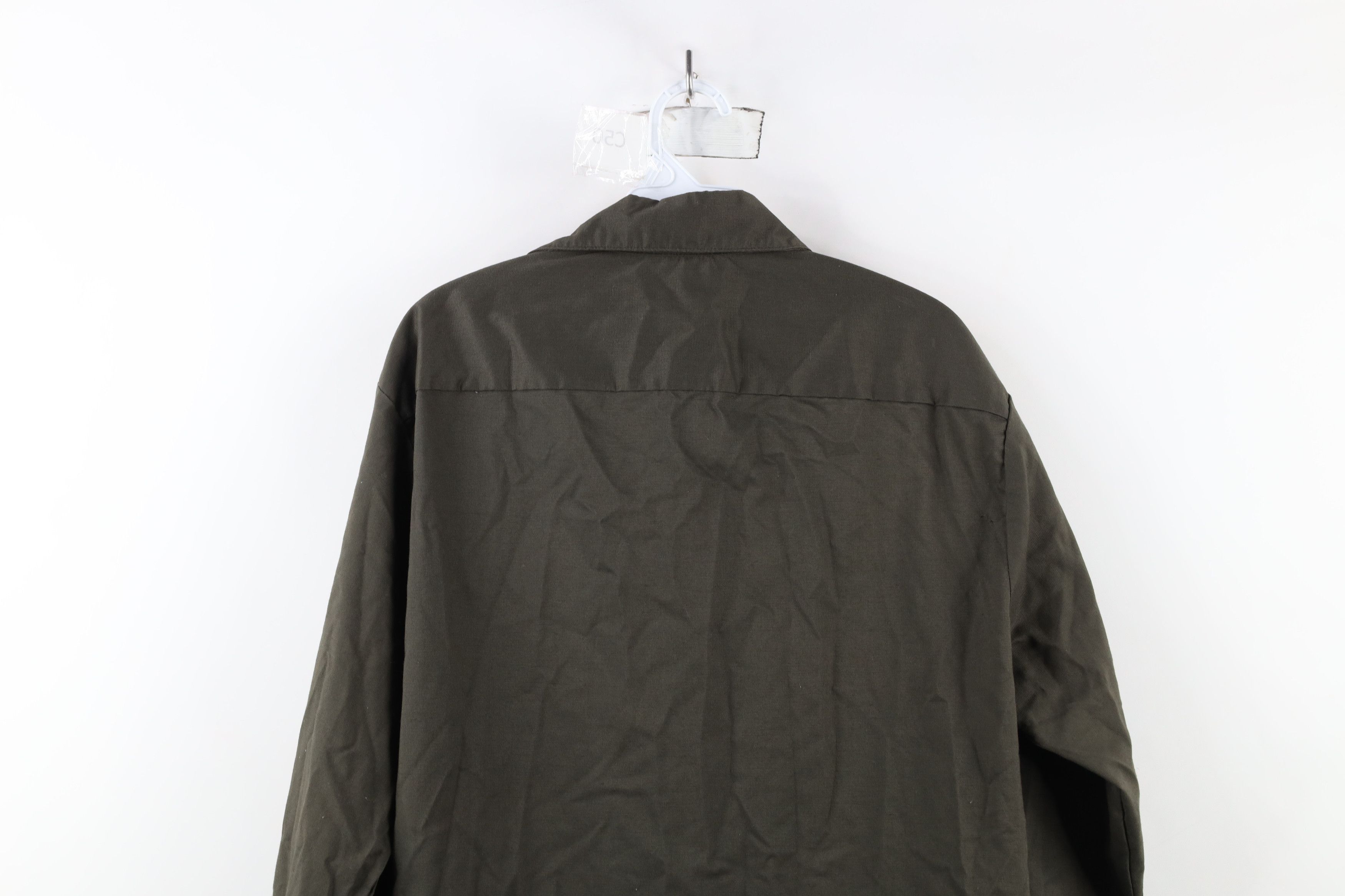 Vintage Vintage 60s 70s Big Mac Workwear Mechanic Work Button Shirt Size US XL / EU 56 / 4 - 14 Thumbnail
