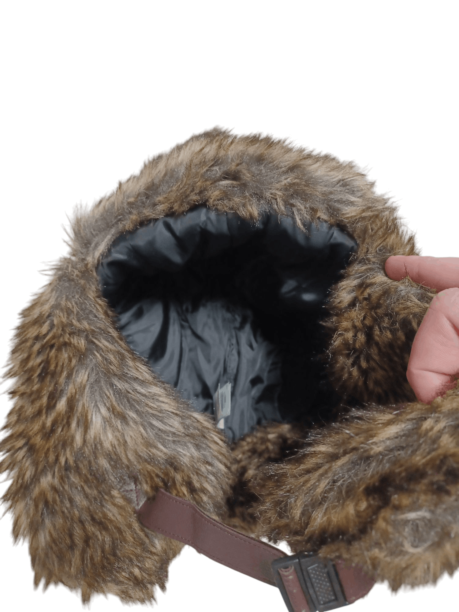 Marks & Spencer Ushanka faux fur hat vintage hype alt avant garde designer Size ONE SIZE - 4 Thumbnail