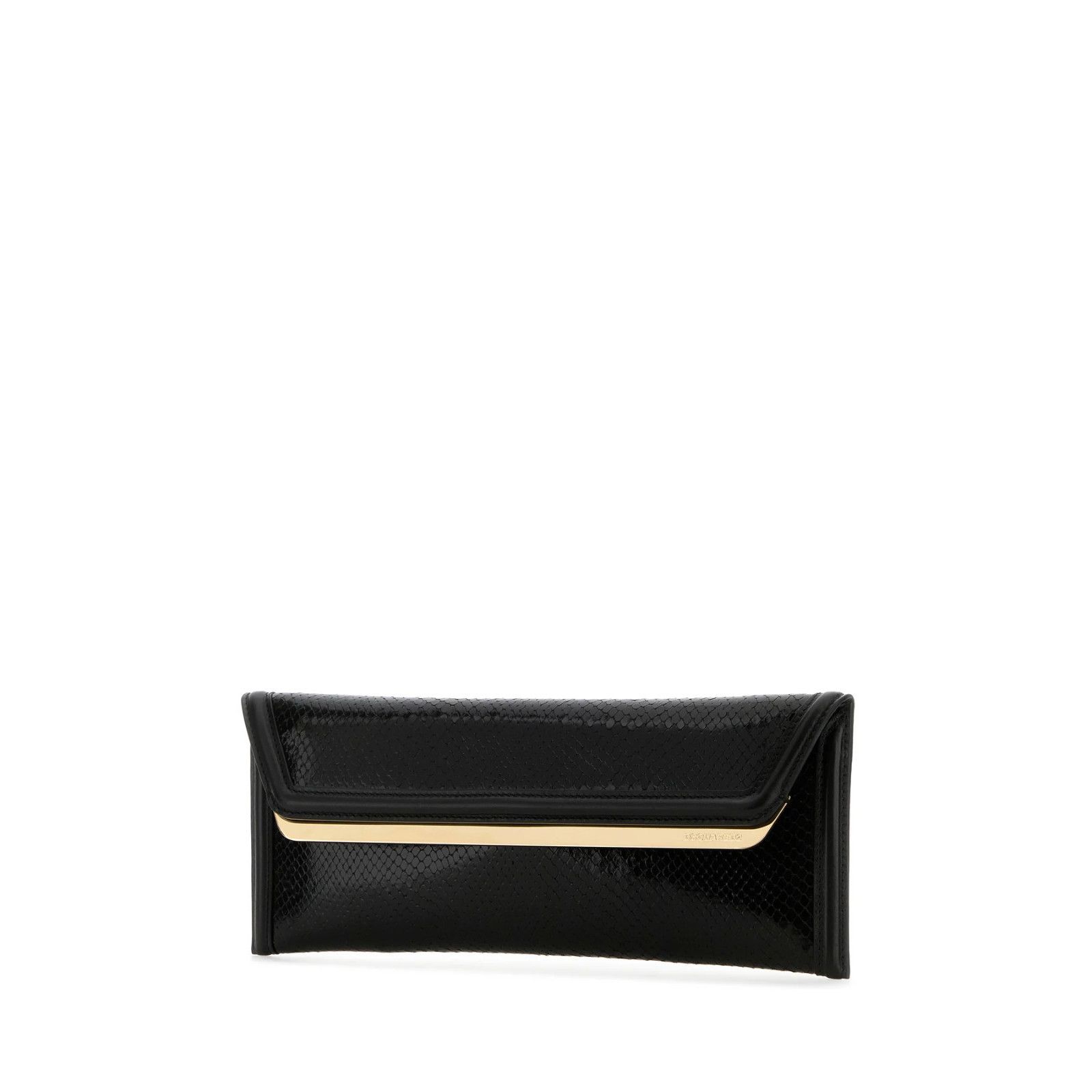 Dsquared2 DSQUARED2 Evening Black Embossed Leather Clutch Bag New & Au Size ONE SIZE - 2 Thumbnail