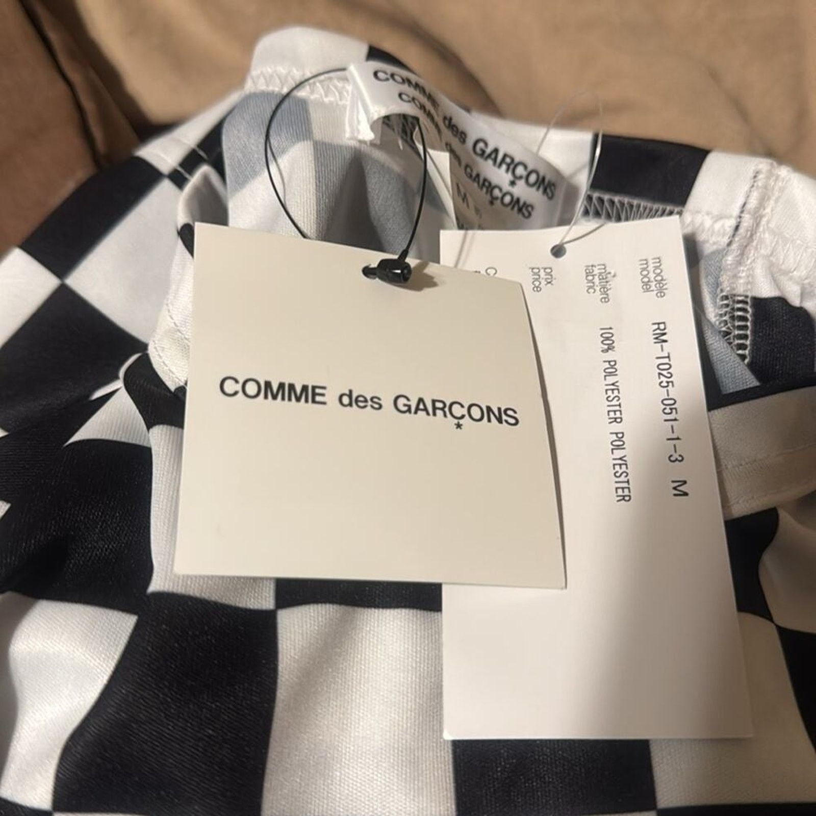 Comme des Garcons Comme Des Garçons Comme Des Garçons Checked T Shirt Size M / US 6-8 / IT 42-44 - 7 Thumbnail