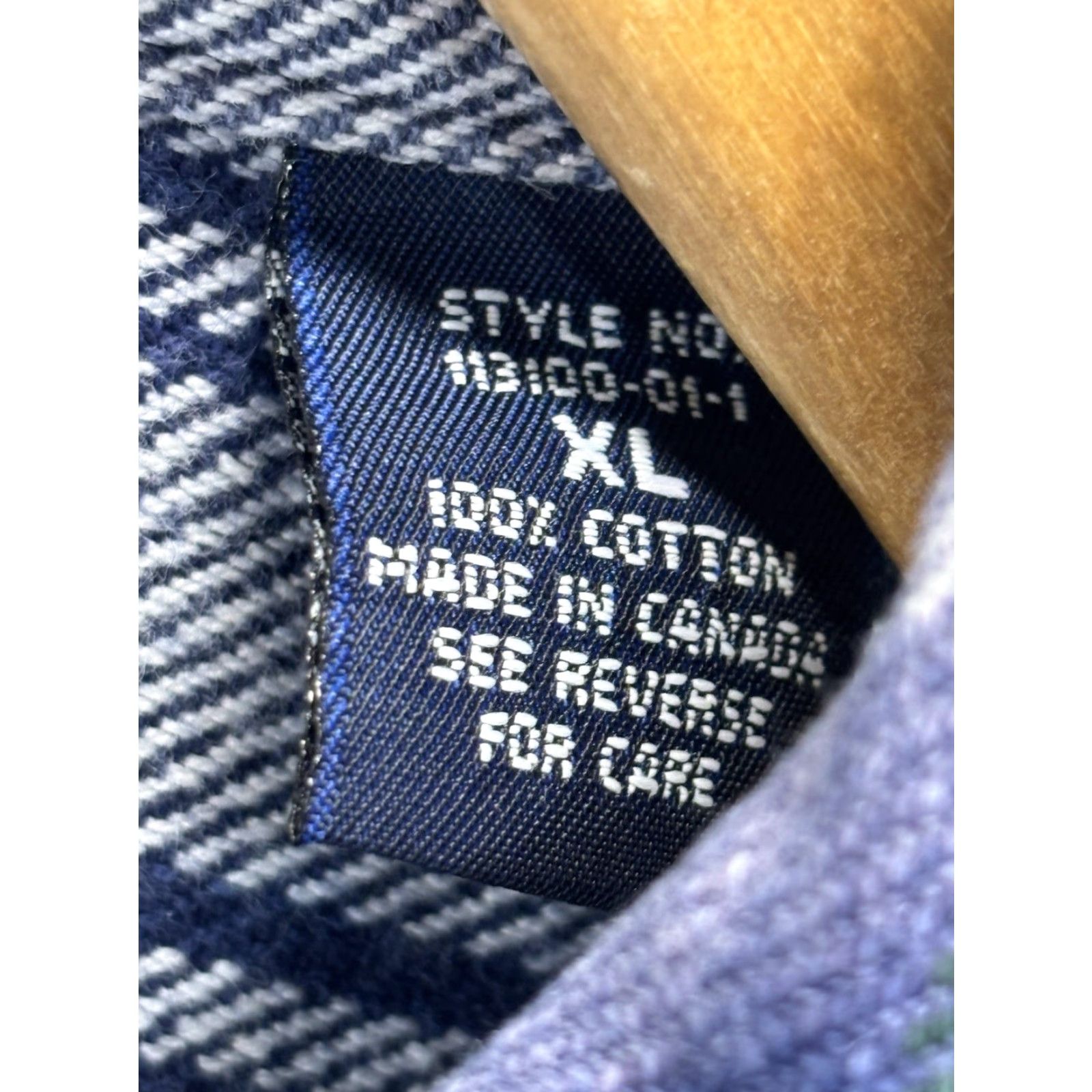 Gap VINTAGE Gap Heavyweight Flannel Shirt Men’s XL Blue Plaid 2 Pocket Grunge Read Size US XL / EU 56 / 4 - 6 Thumbnail