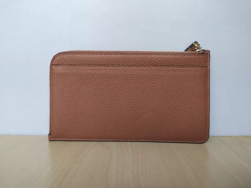 Kate Spade Kate Spade New York L-Zip Leather Wristlet T-0025 Size ONE SIZE - 2 Thumbnail