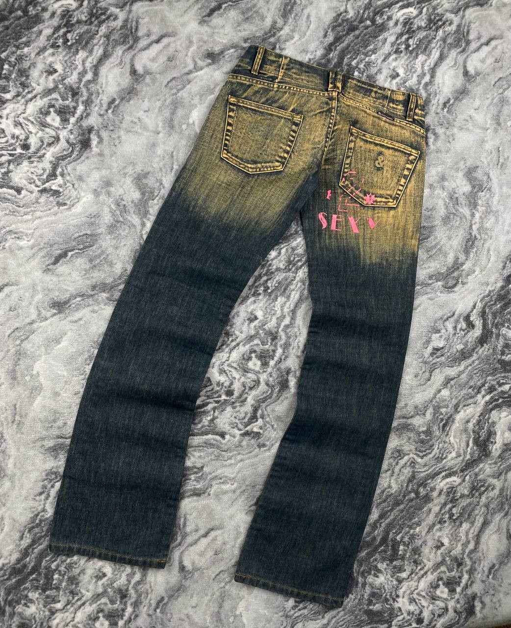 Dolce & Gabbana Vintage Dolce & Gabbana Big Logo Flared Jeans Denim Size 27" / US 4 / IT 40 - 1 Thumbnail