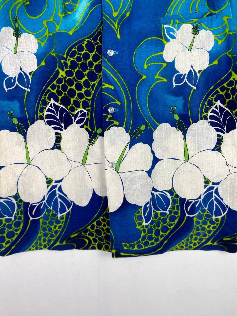 Vintage vintage 60s/70s hawaiian shirt very nice design Size US L / EU 52-54 / 3 - 4 Thumbnail