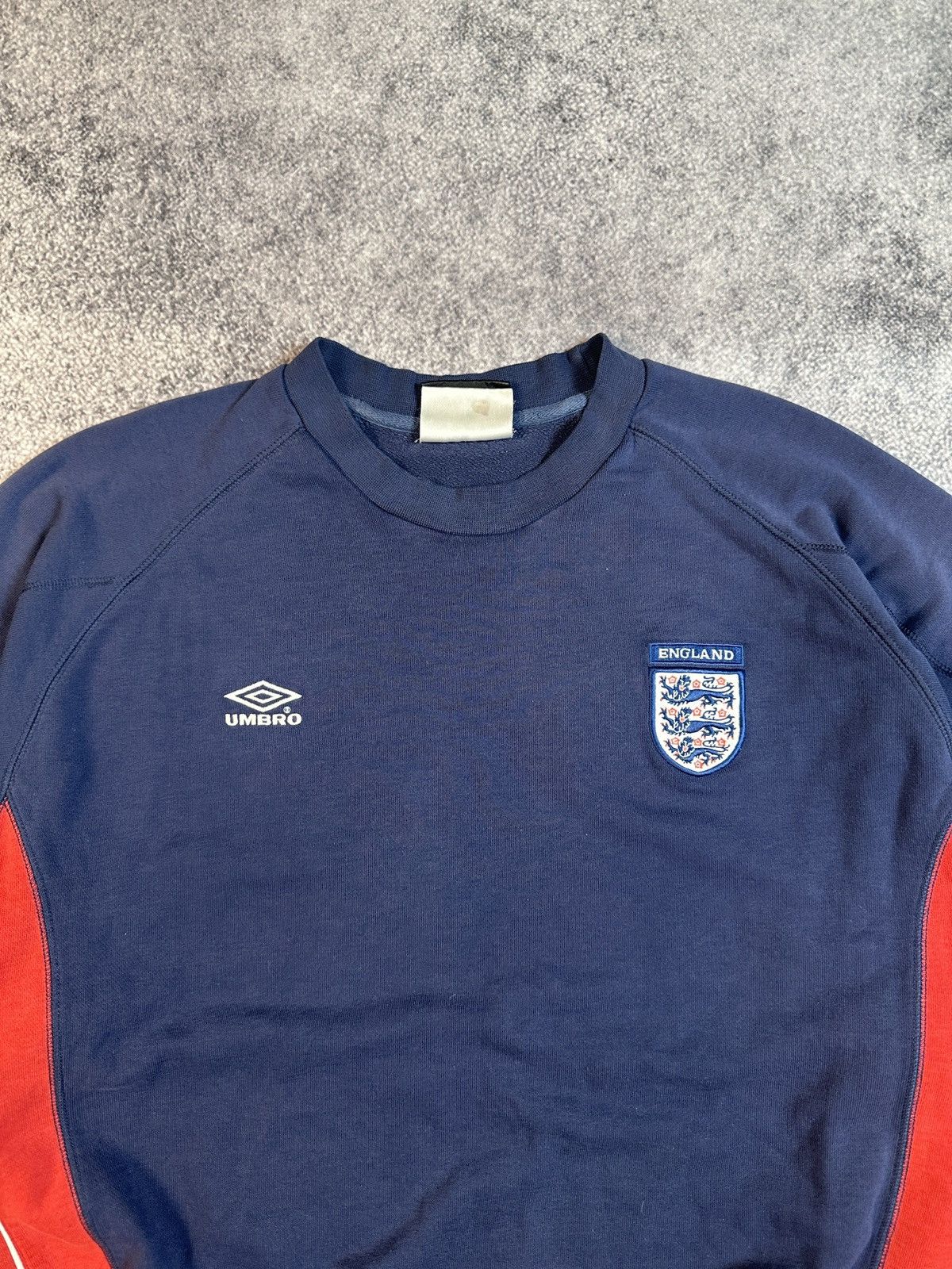 Umbro Vintage Umbro England Soccer Sweatshirt Blokecore Rare Style Size US M / EU 48-50 / 2 - 2 Thumbnail