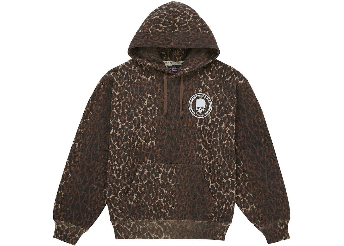 Number (N)ine × Supreme Supreme x number nine leopard hoodie | Grailed