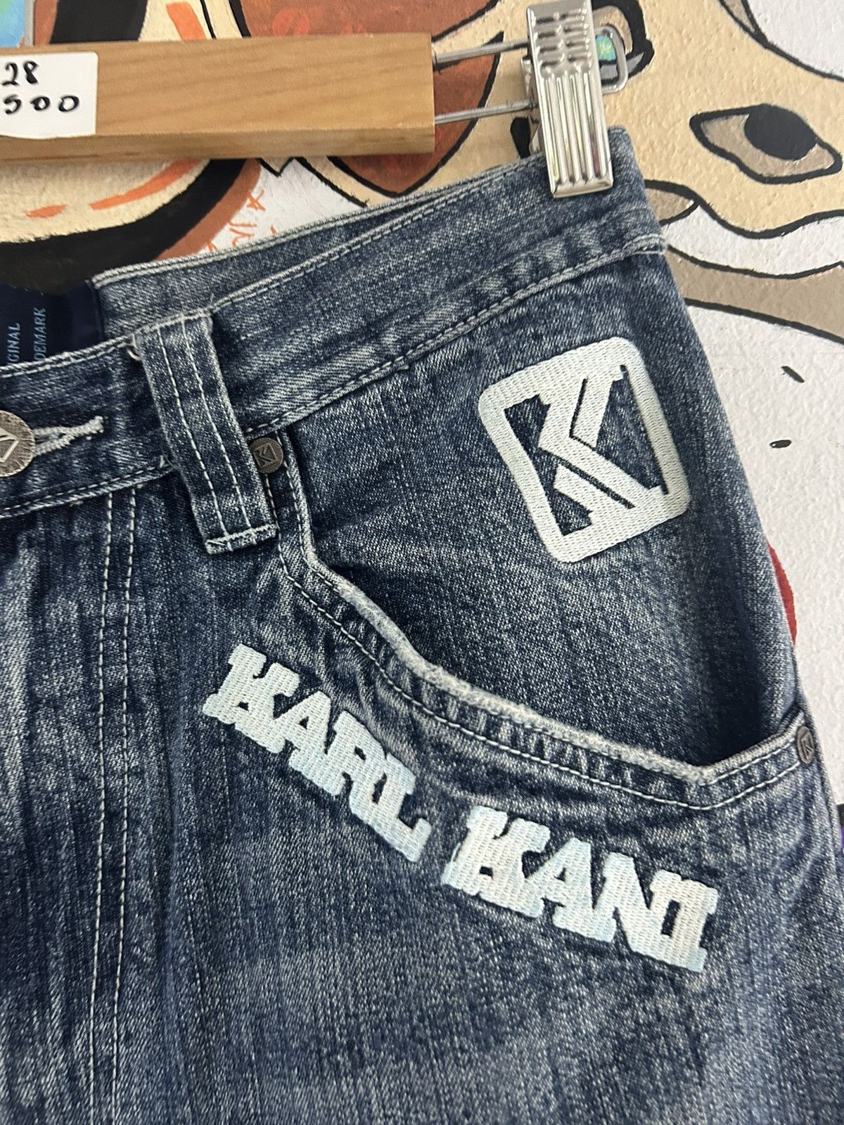 Karl Kani × Vintage 90s Kani Jorts Size US 28 / EU 44 - 3 Thumbnail