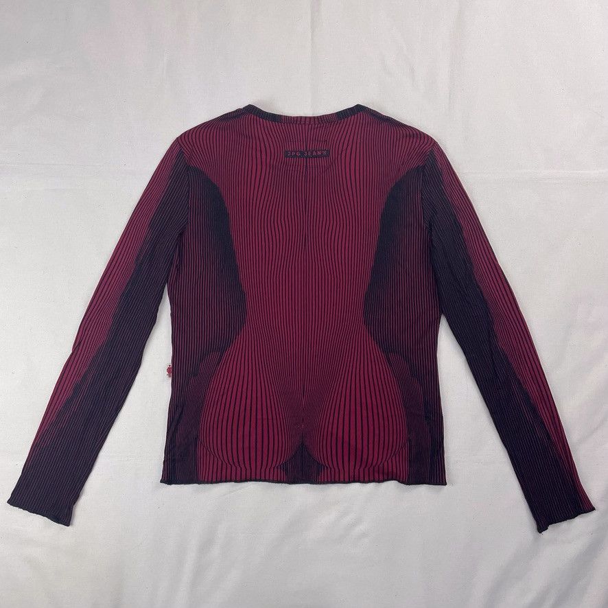 Jean Paul Gaultier AW2001 Jean Paul Gaultier Muscle Trompe L´Oeil Top Vintage Size XL / US 12-14 / IT 48-50 - 3 Thumbnail