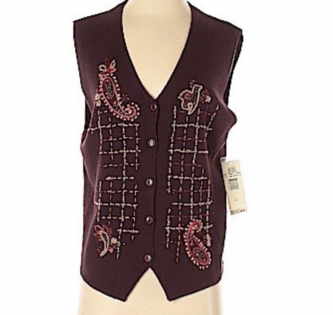 Other KORET RAISIN BRITTANY SWEATER VEST Size S / US 4 / IT 40 - 5 Thumbnail