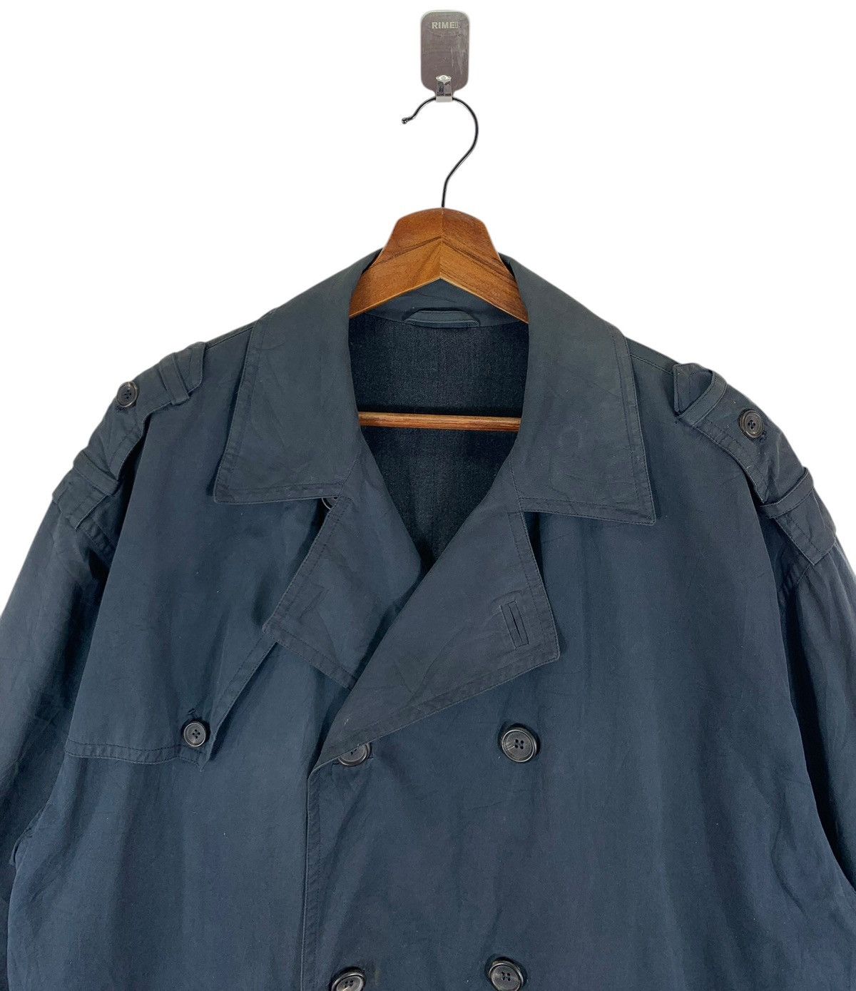 Versace Jeans Couture VINTAGE VERSACE V2 TRENCH COAT DOUBLE BREAST Size US L / EU 52-54 / 3 - 5 Thumbnail