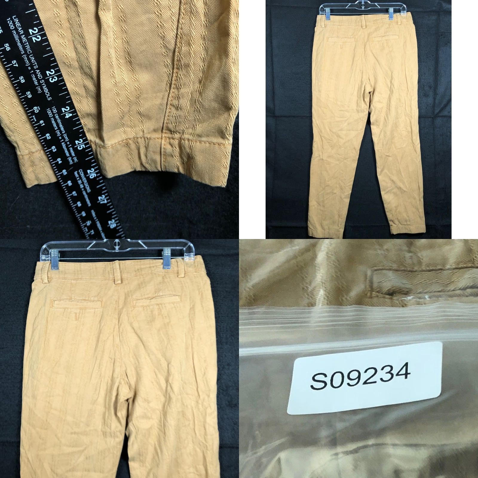 Anthropologie Anthropologie Womens Pants Brown Scout Slim Pleated Embroidered Strips 27 Size 27" / US 4 / IT 40 - 8 Thumbnail