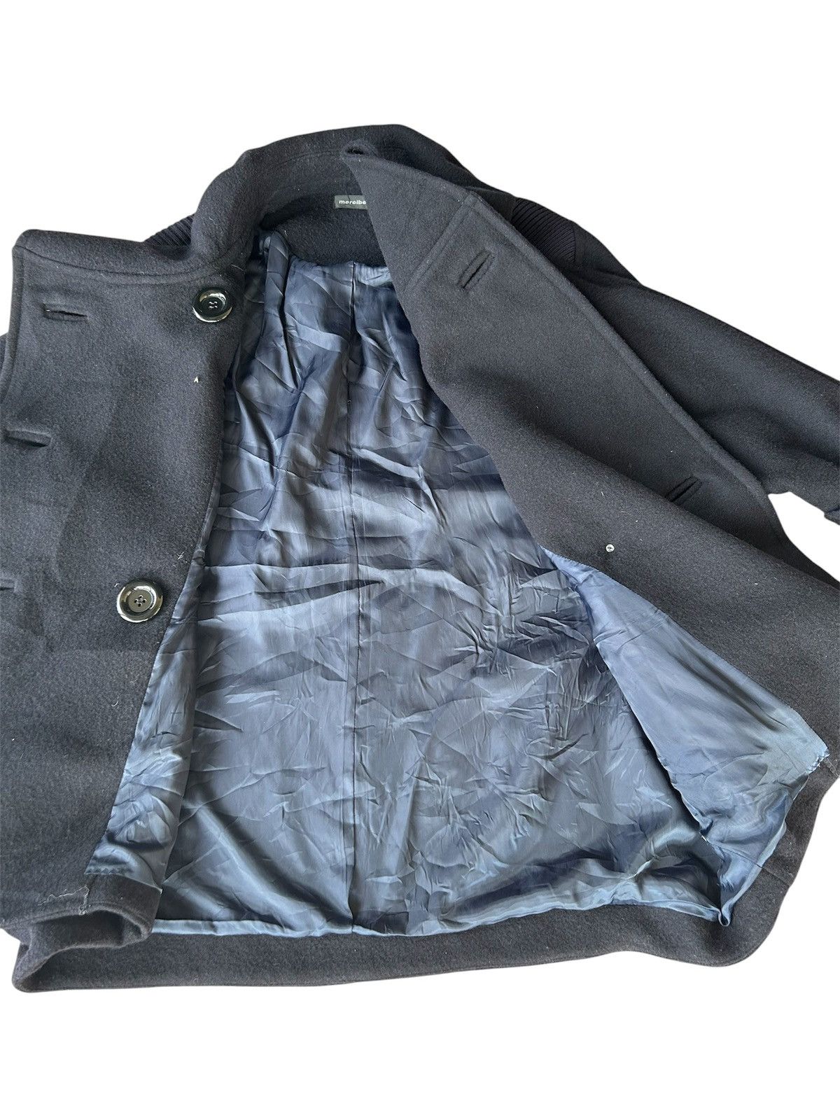 Issey Miyake Mercibeaucoup Buttons Up Wool Jacket Size ONE SIZE - 4 Thumbnail