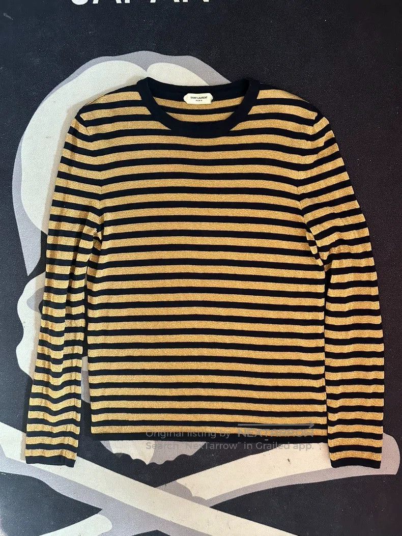 Saint Laurent Paris Saint Laurent Paris Knit Sweater Size US S / EU 44-46 / 1 - 1 Thumbnail