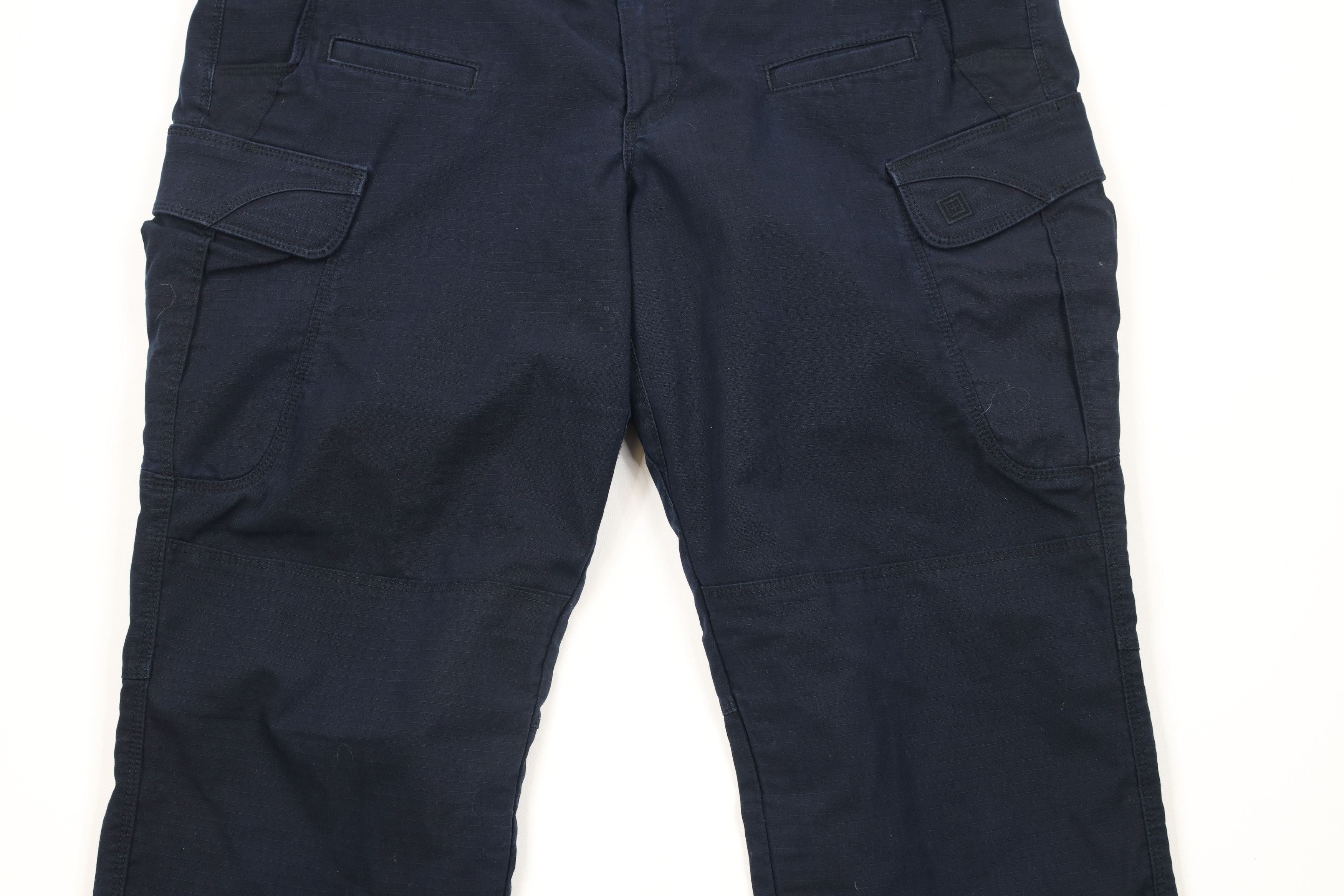 Vintage 5.11 Tactical Series Uniform Wide Leg Cargo Pants Blue Size 38" / US 16 / IT 52 - 3 Thumbnail