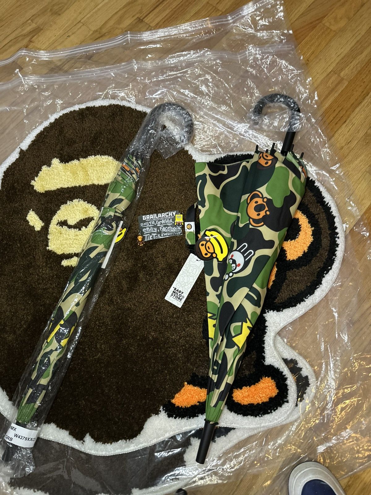 Bape RARE A BATHING APE BABY MILO & FRIENDS UMBRELLA Size ONE SIZE - 1 Thumbnail