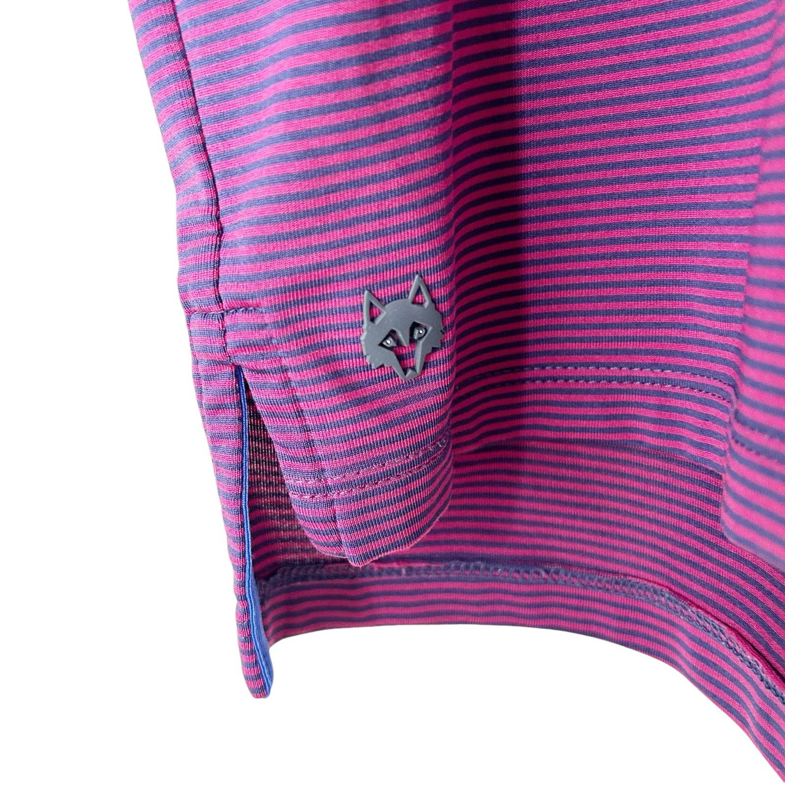 Other Greyson Red Blue Striped Short Sleeve Golf Polo Sz XL Size US XL / EU 56 / 4 - 5 Thumbnail