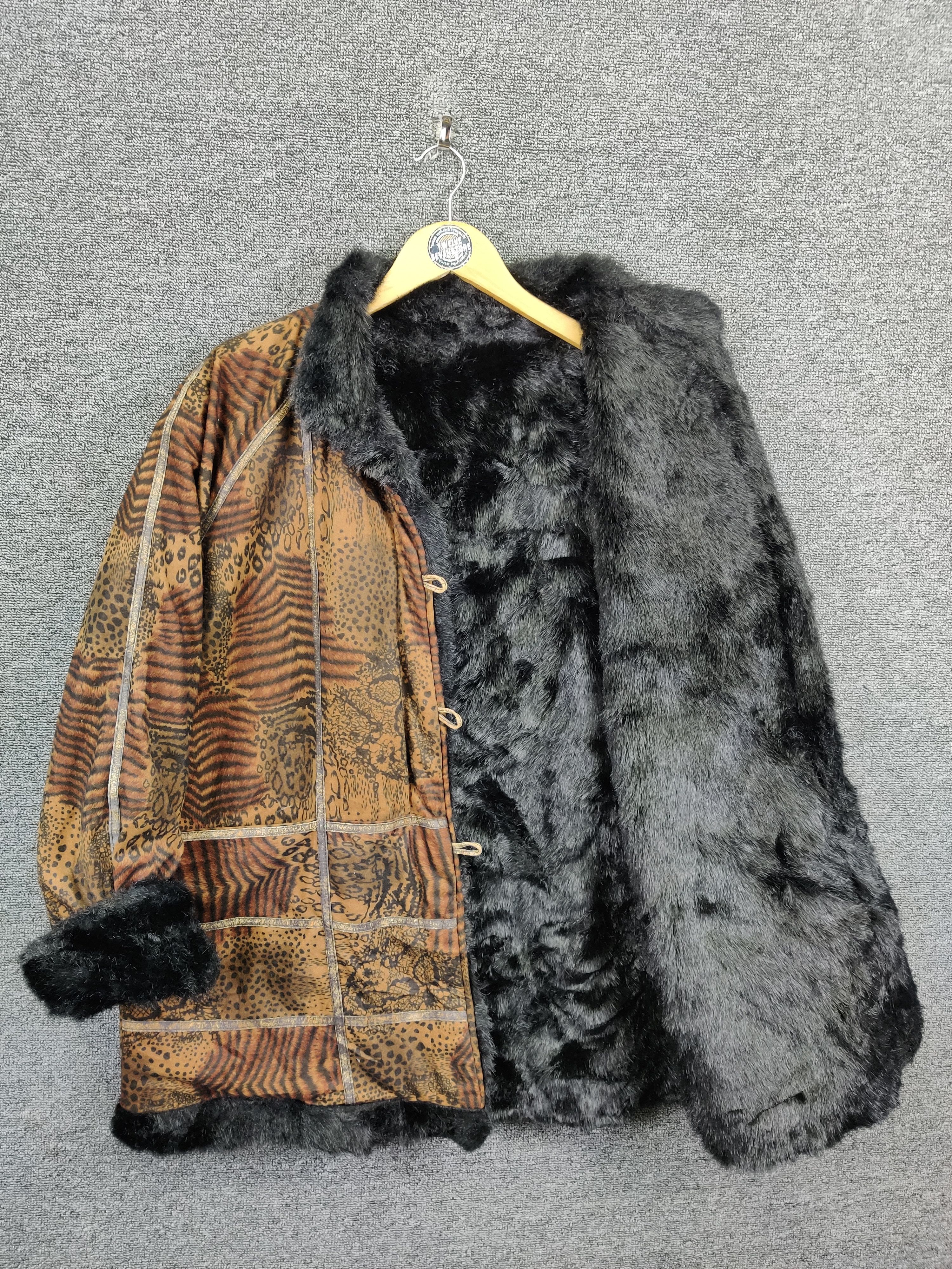The Unbranded Brand Vintage Leopard Shearling Faux Fur Jacket Size US L / EU 52-54 / 3 - 7 Thumbnail