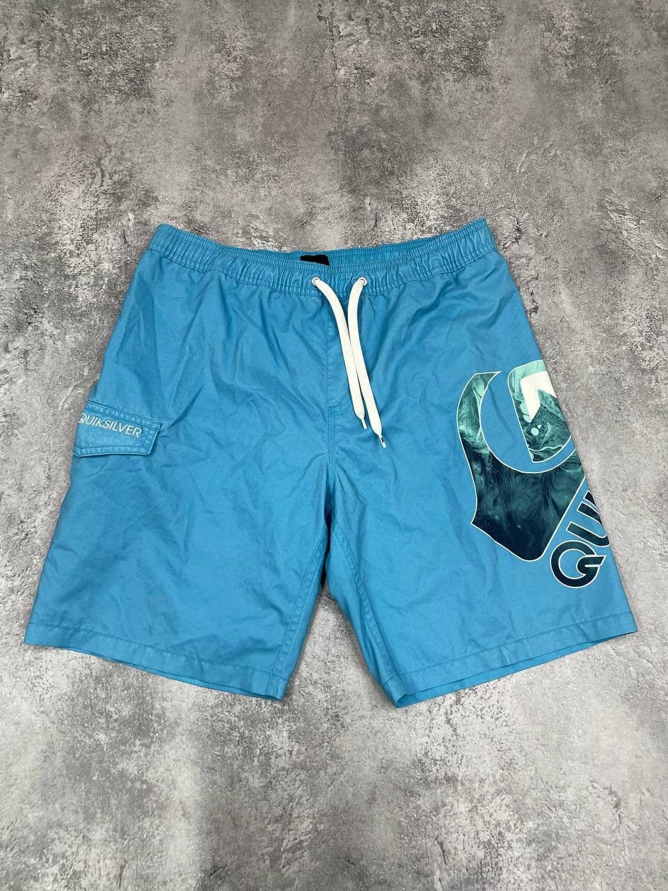 Quiksilver Quiksilver Men Swim Shorts Blue Size W30 Size US 30 / EU 46 - 1 Thumbnail