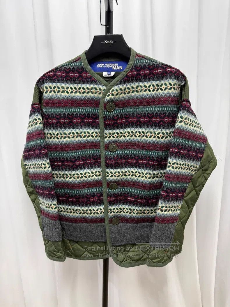 Junya Watanabe Junya Watanabe Classic ethnic striped cotton coat jacket Size US M / EU 48-50 / 2 - 1 Thumbnail