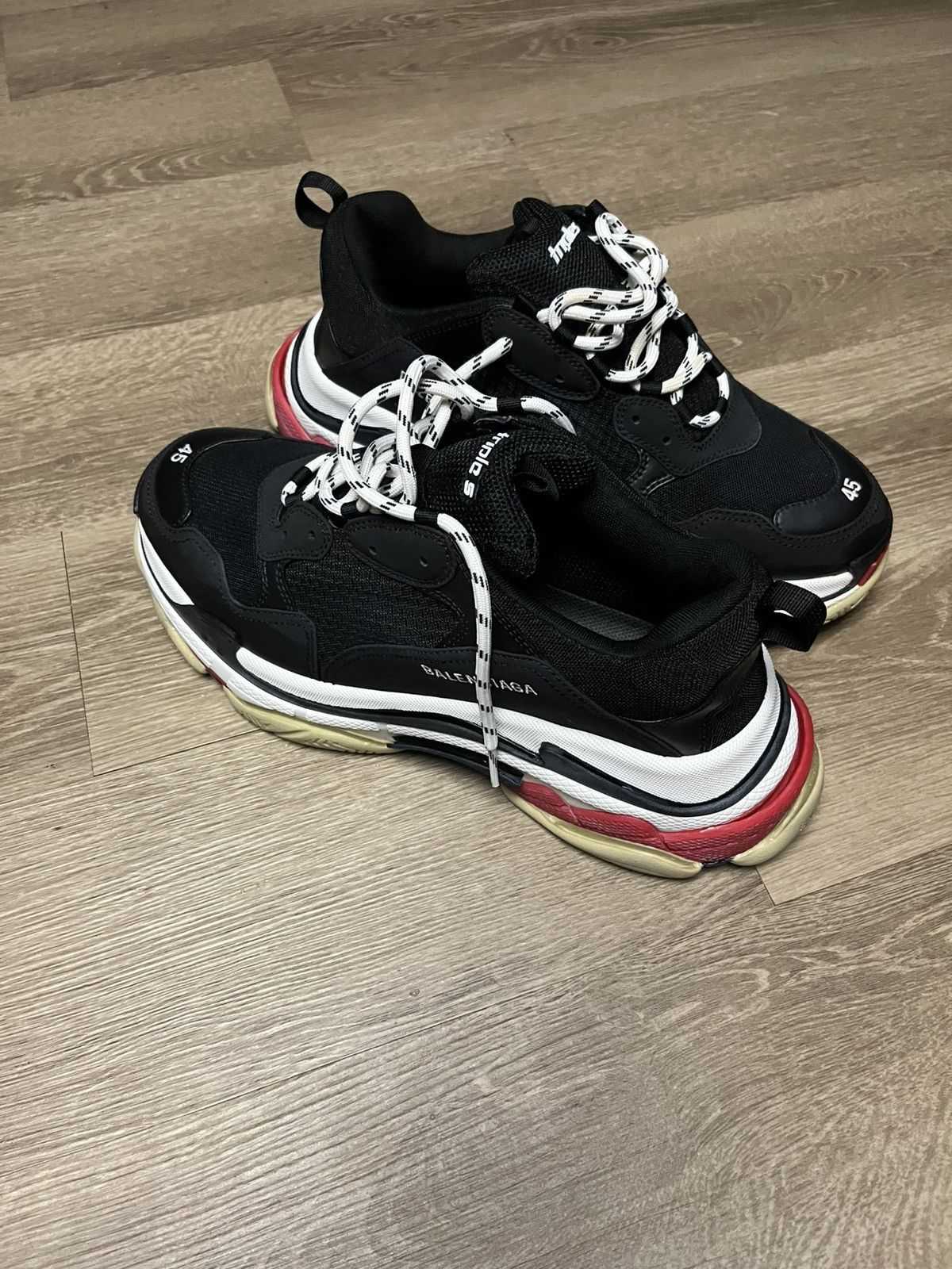 Balenciaga Balenciaga Triple S Sneakers – Size 12 (EU 45) – With Box Size US 12 / EU 45 - 4 Thumbnail