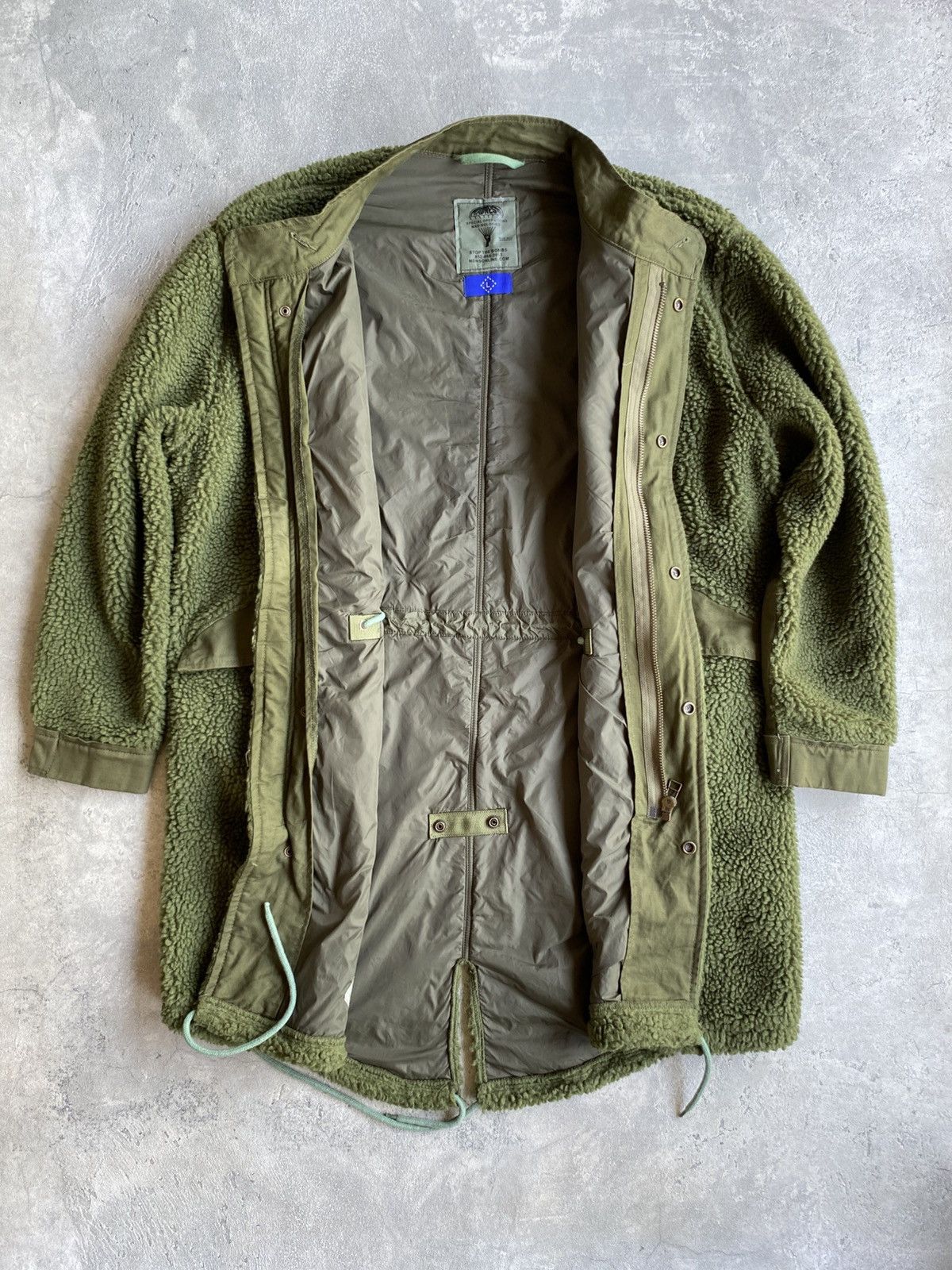 Madness MDNS M-65 Boa Liner Fleece Jacket Size US L / EU 52-54 / 3 - 7 Thumbnail