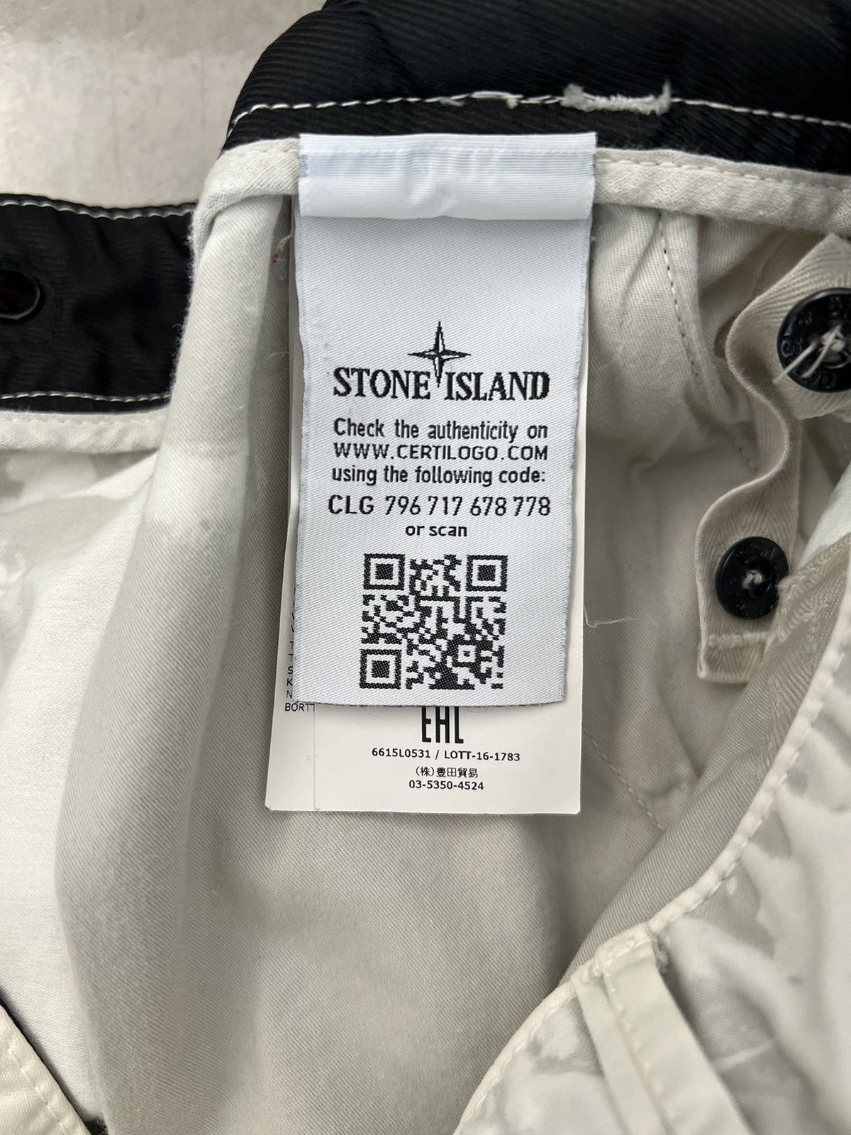 Stone Island [Rare] Stone Island ‘Hand Corrosion’ Cargo Shorts Size US 29 - 5 Thumbnail