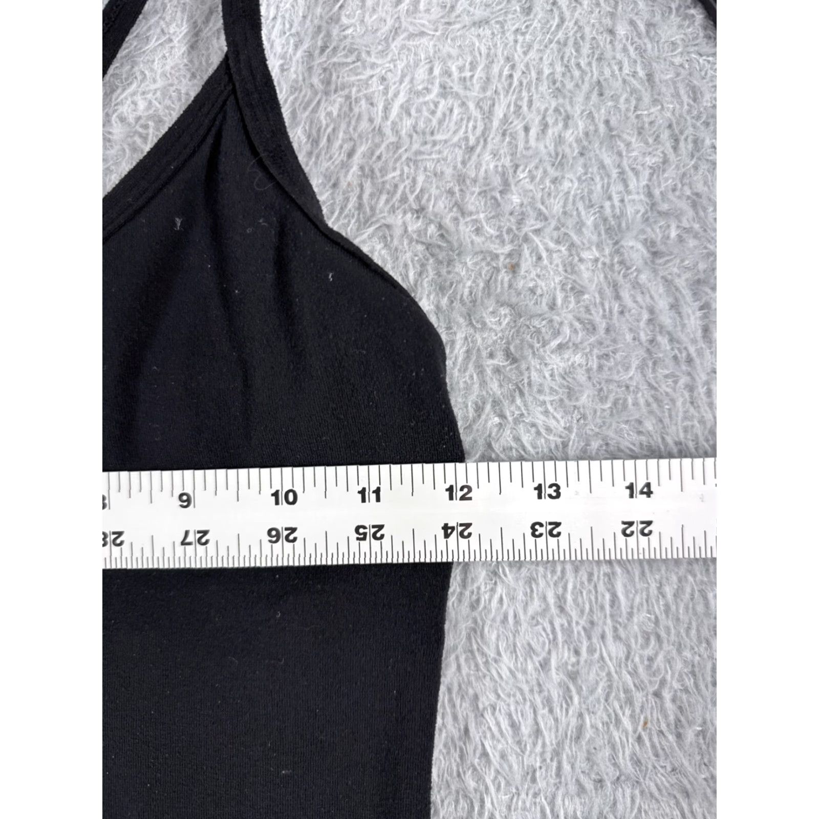 Lululemon Lululemon Shirt Women Tank Black Round Neck Racerback Strap Gym Yoga Workout READ Size XS / US 0-2 / IT 36-38 - 7 Thumbnail