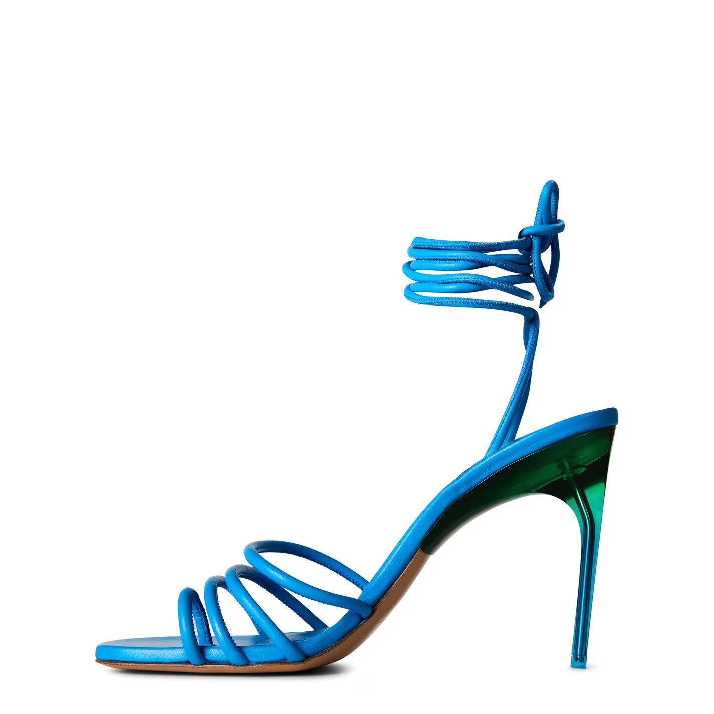 Off-White o1g2r1mq0125 Sandals in Blue Size US 9 / IT 39 - 2 Thumbnail