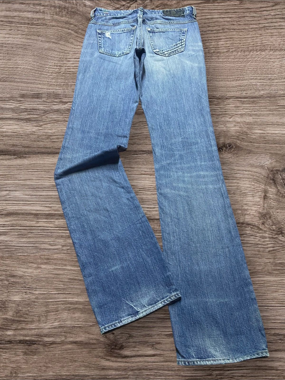 Adidas × Diesel Diesel Adidas Wash 008JD Fade Wash Distressed Slim Boot Jean Size US 28 / EU 44 - 2 Thumbnail