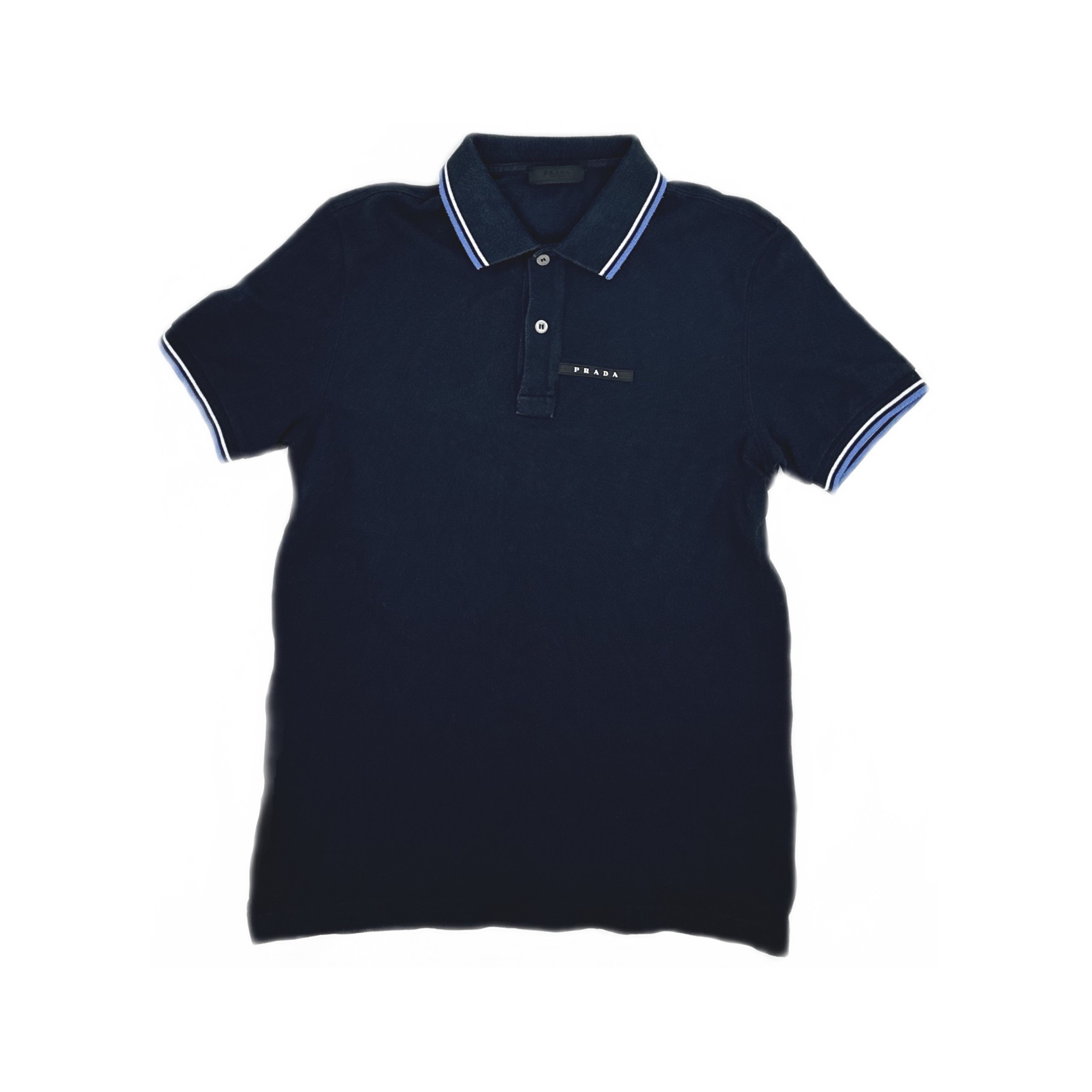 Prada Prada Logo Polo Shirt Size S Size US S / EU 44-46 / 1 - 1 Thumbnail