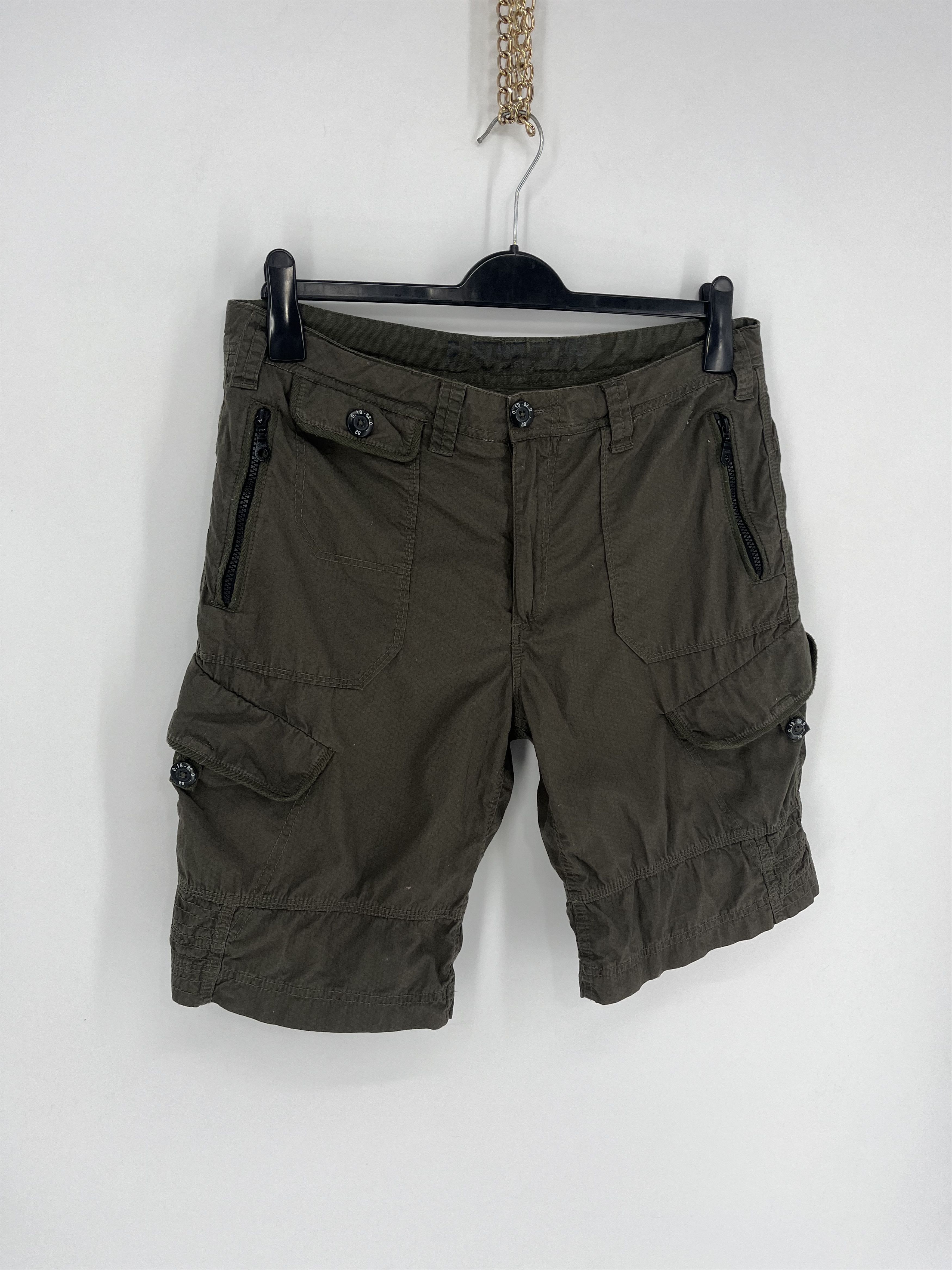 Other Vintage Army frst Combat Cargo Shorts Size US 36 / EU 52 - 3 Thumbnail