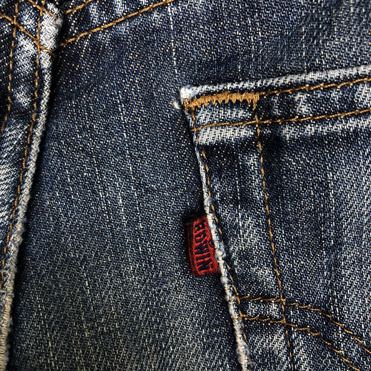 Edwin 🔥90’s BINTAGE JEANS 503 EDWIN DISTRESSED PUNK DESIGN Size US 26 / EU 42 - 16 Thumbnail
