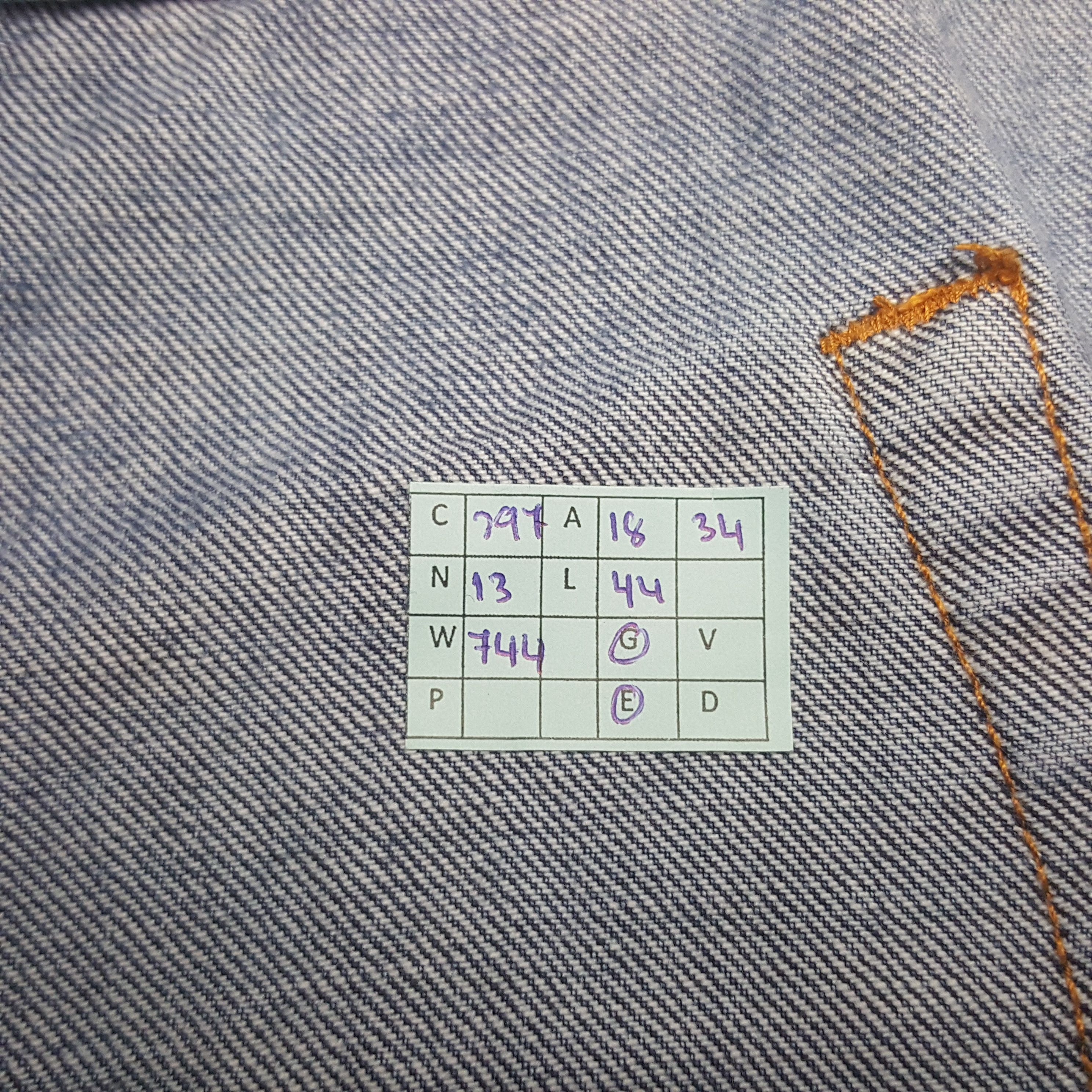 Prps Vintage PRPS Denim Jeans Size US 36 / EU 52 - 13 Thumbnail