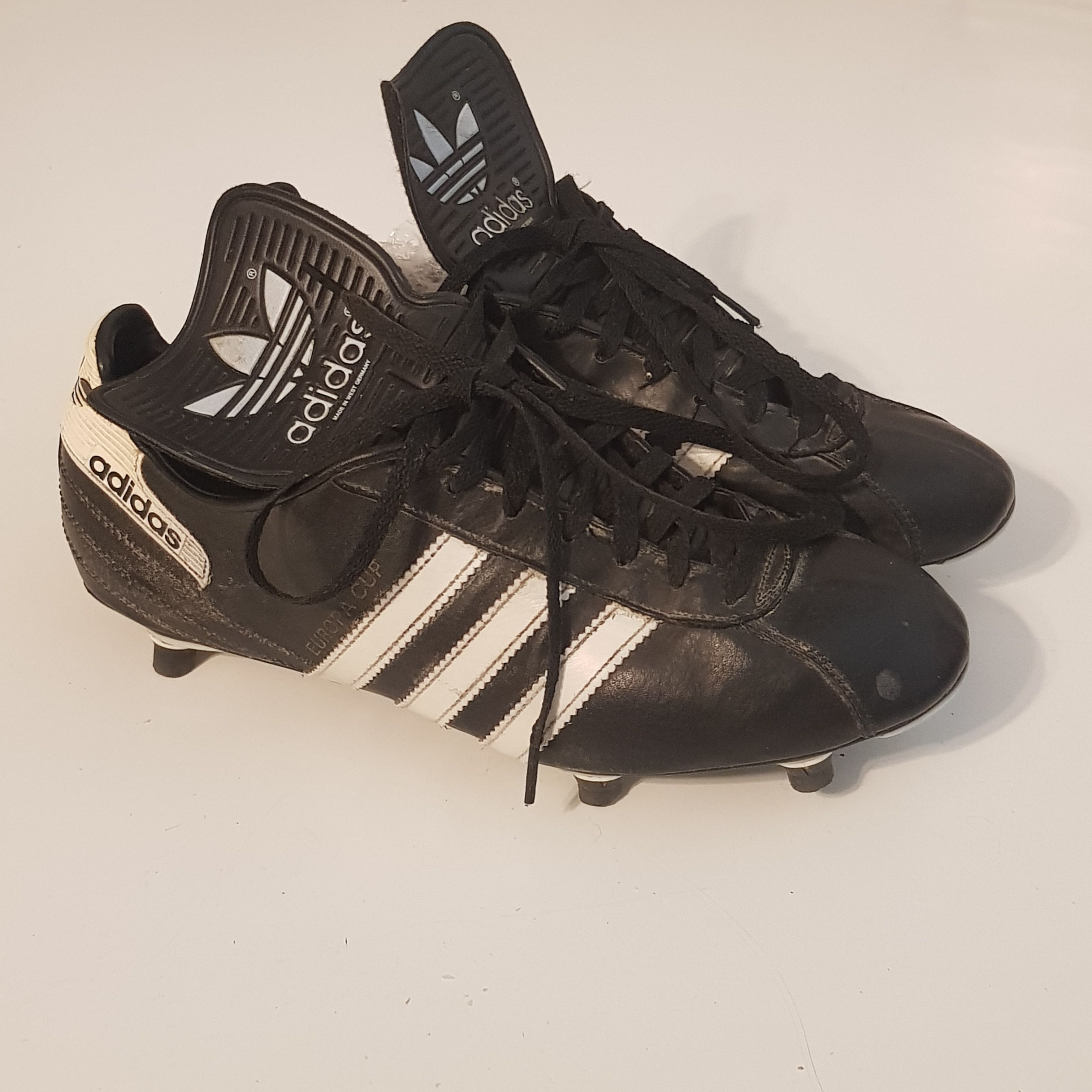 Adidas Adidas Europa Cup 80 Vintage West Germany SG Boots US 8 Arch Size US 8 / EU 41 - 1 Thumbnail