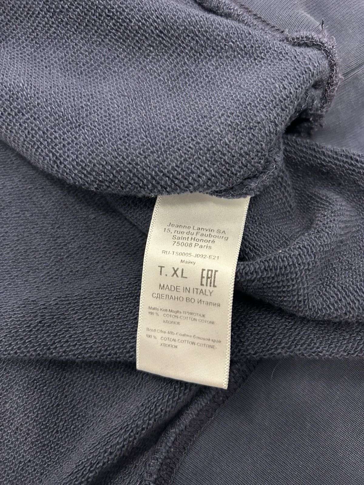 Gallery Dept. × Lanvin Lanvin X Gallery Dept hoodie Size US XL / EU 56 / 4 - 6 Thumbnail