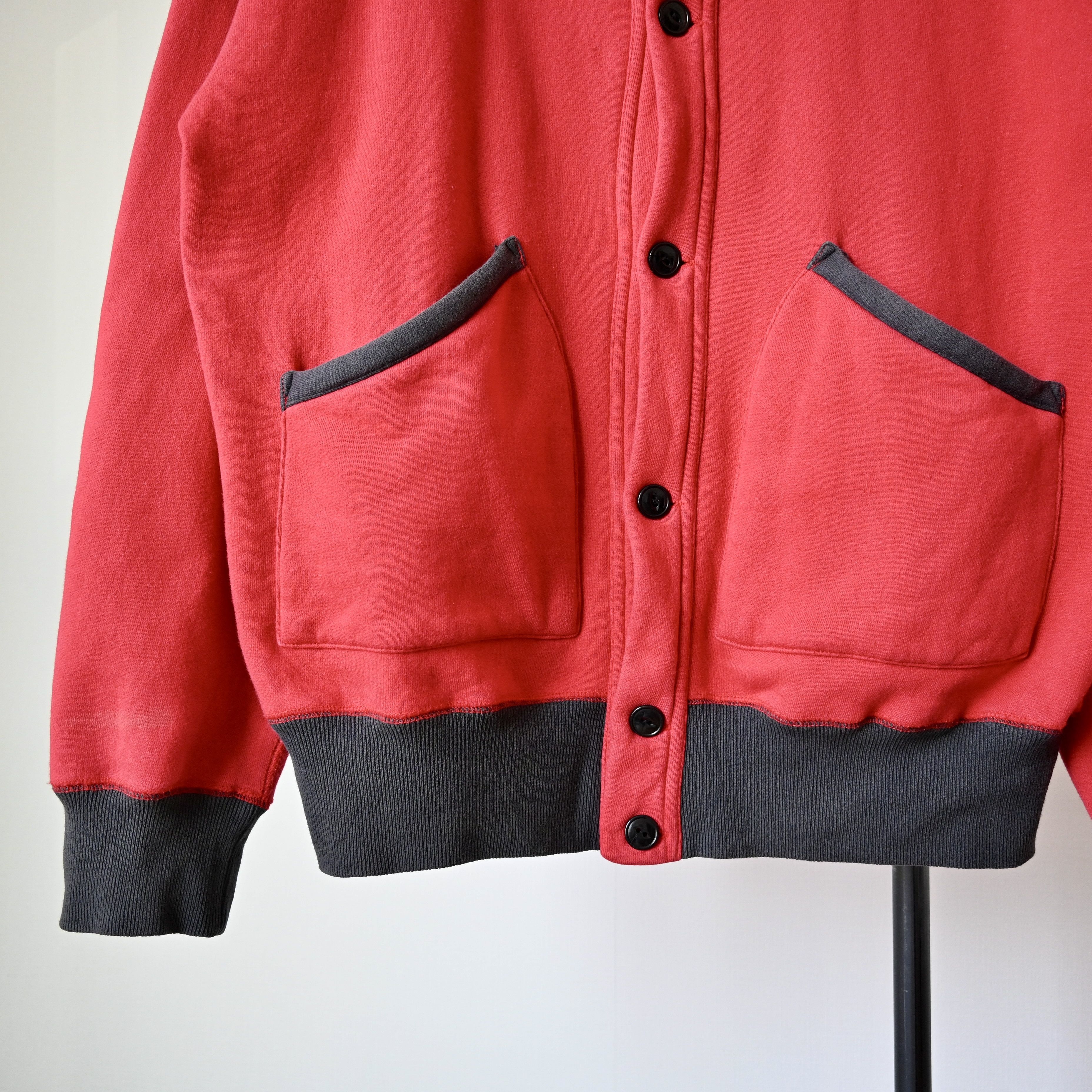 Evisu VTG 2000s EVISU button up sweatshirt red x sumikuro gray Size US L / EU 52-54 / 3 - 7 Thumbnail