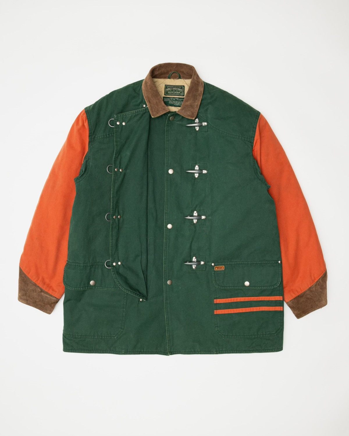 Polo Ralph Lauren Vintage Ralph Lauren Country Fireman Down Jacket Size US M / EU 48-50 / 2 - 2 Thumbnail