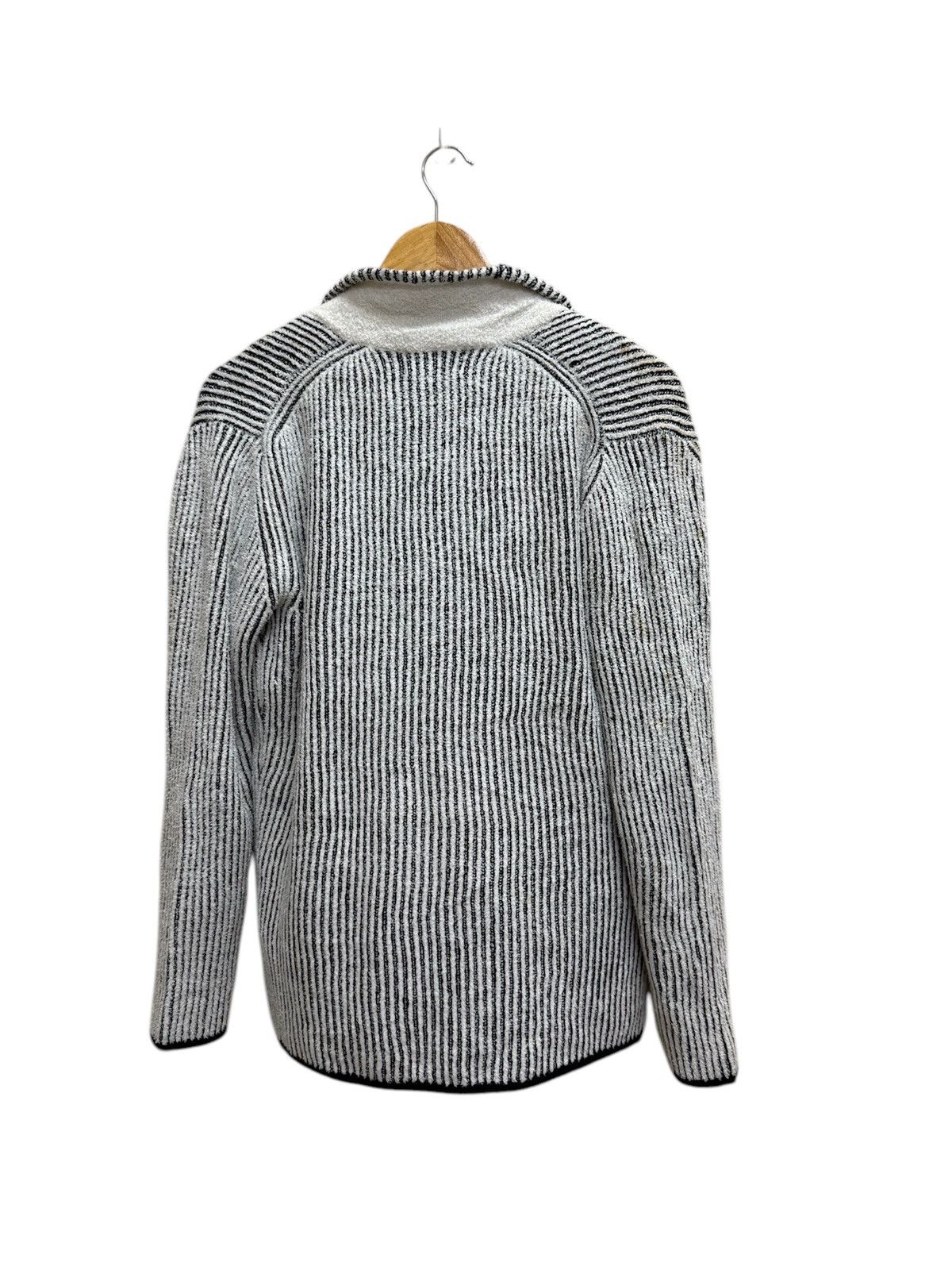 BIGI × Japanese Brand Men’s Bigi Knit Stripe Cardigan Size US S / EU 44-46 / 1 - 2 Thumbnail