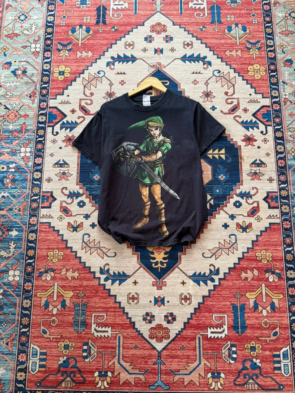 Anime Vintage Y2K The Legend of Zelda Twilight Princess Tshirt Size US M / EU 48-50 / 2 - 2 Thumbnail